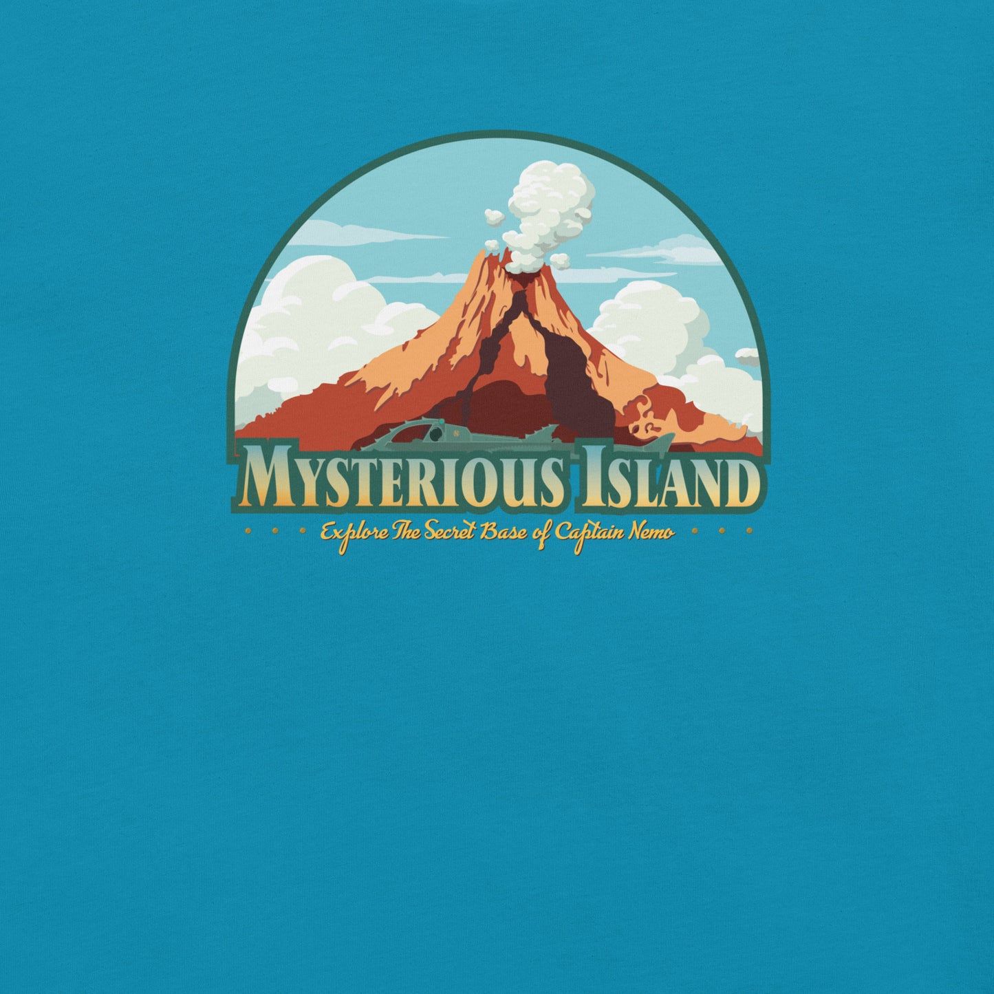 TDS MYSTERIOUS ISLAND port title T-Shirt