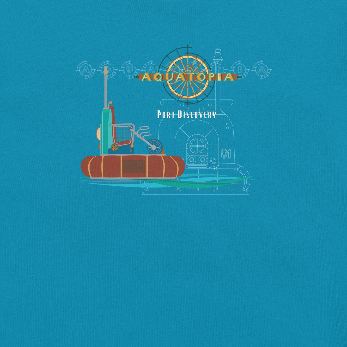 TDS PORT DISCOVERY aquatopia T-Shirt