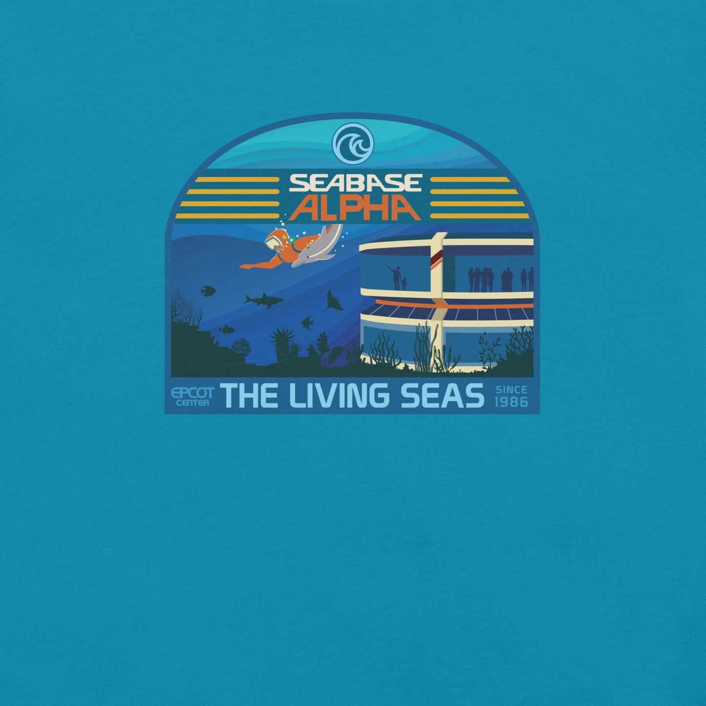 THE LIVING SEAS explore T-Shirt