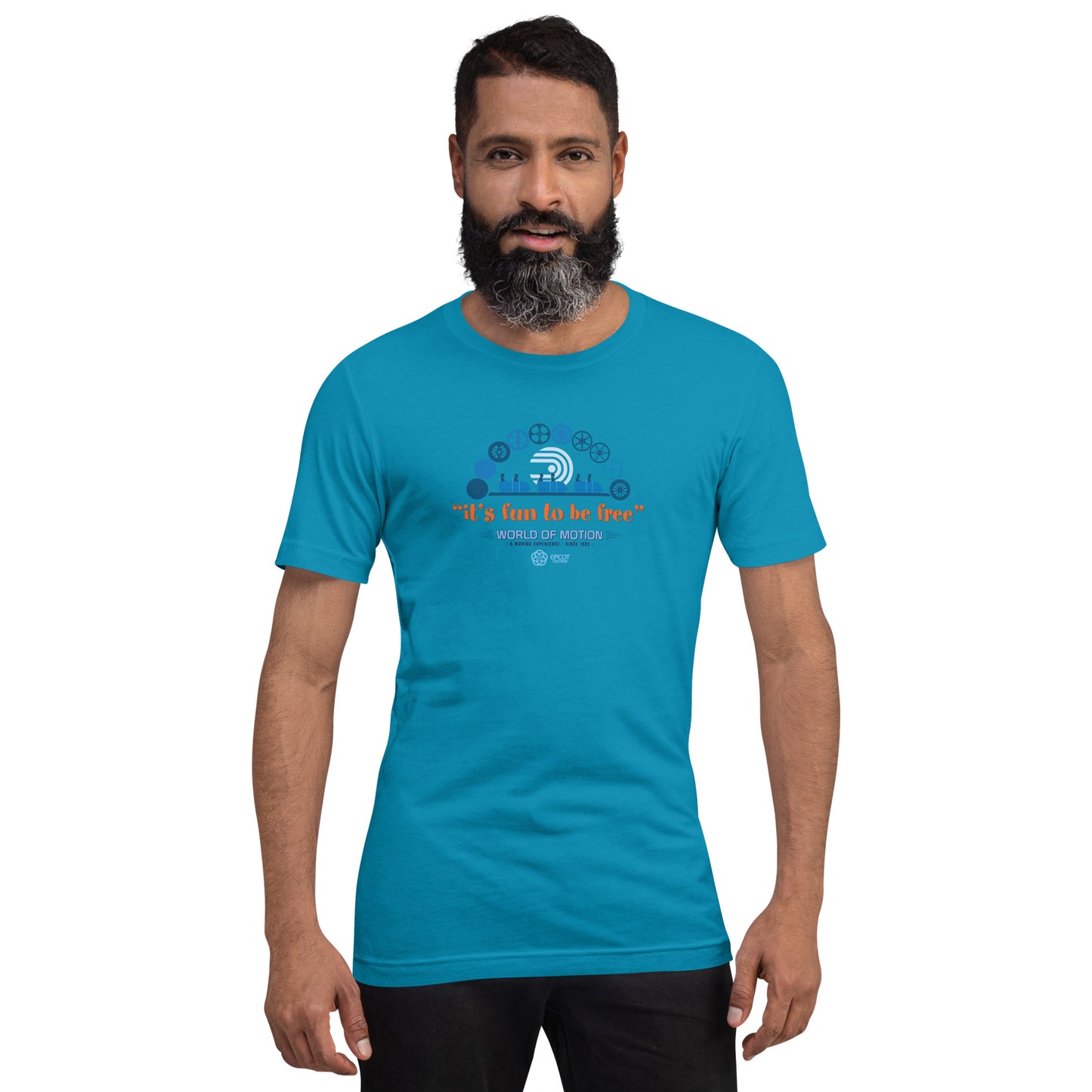 WORLD OF MOTION fun to be free T-Shirt