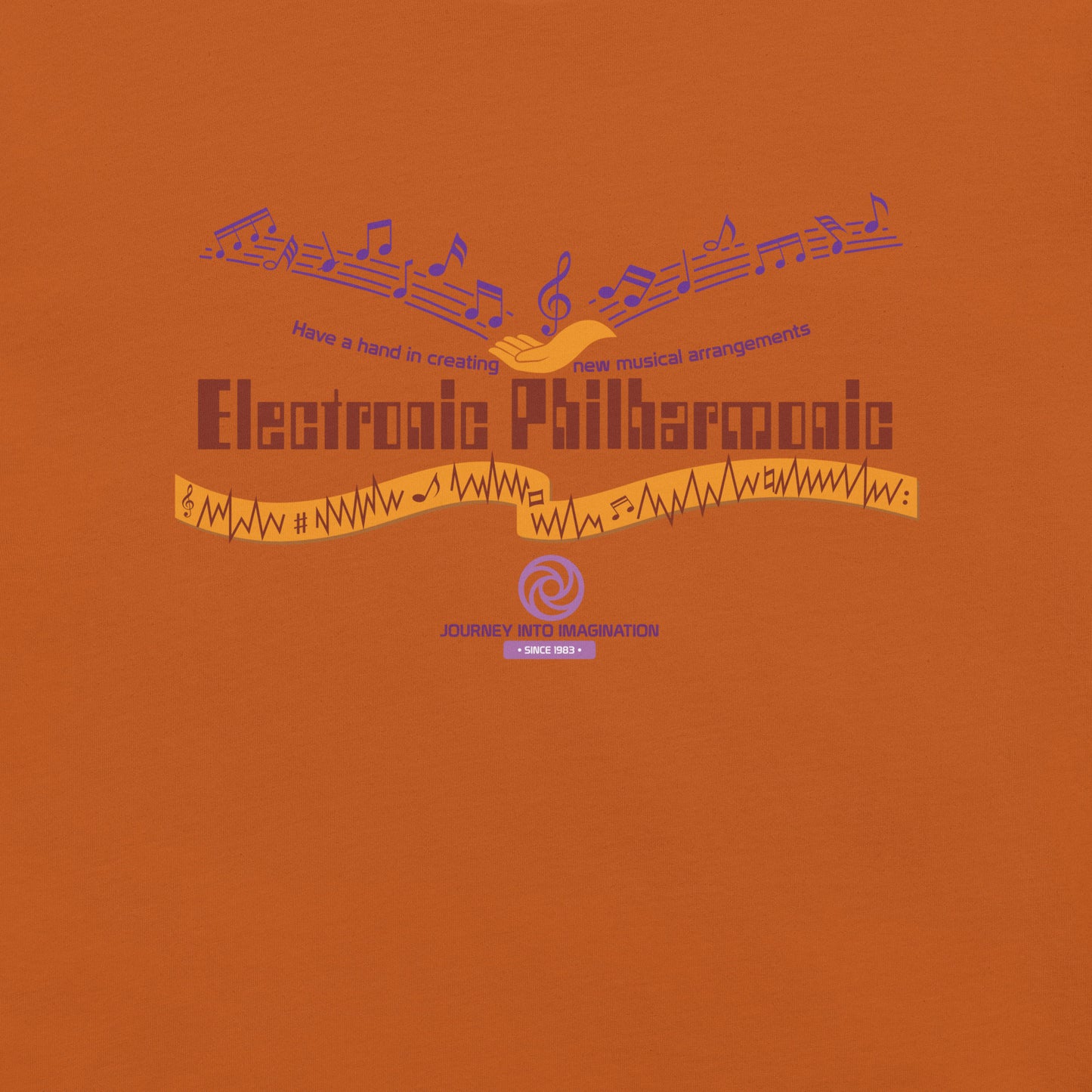 JOURNEY INTO IMAGINATION electronic philharmonic T-Shirt