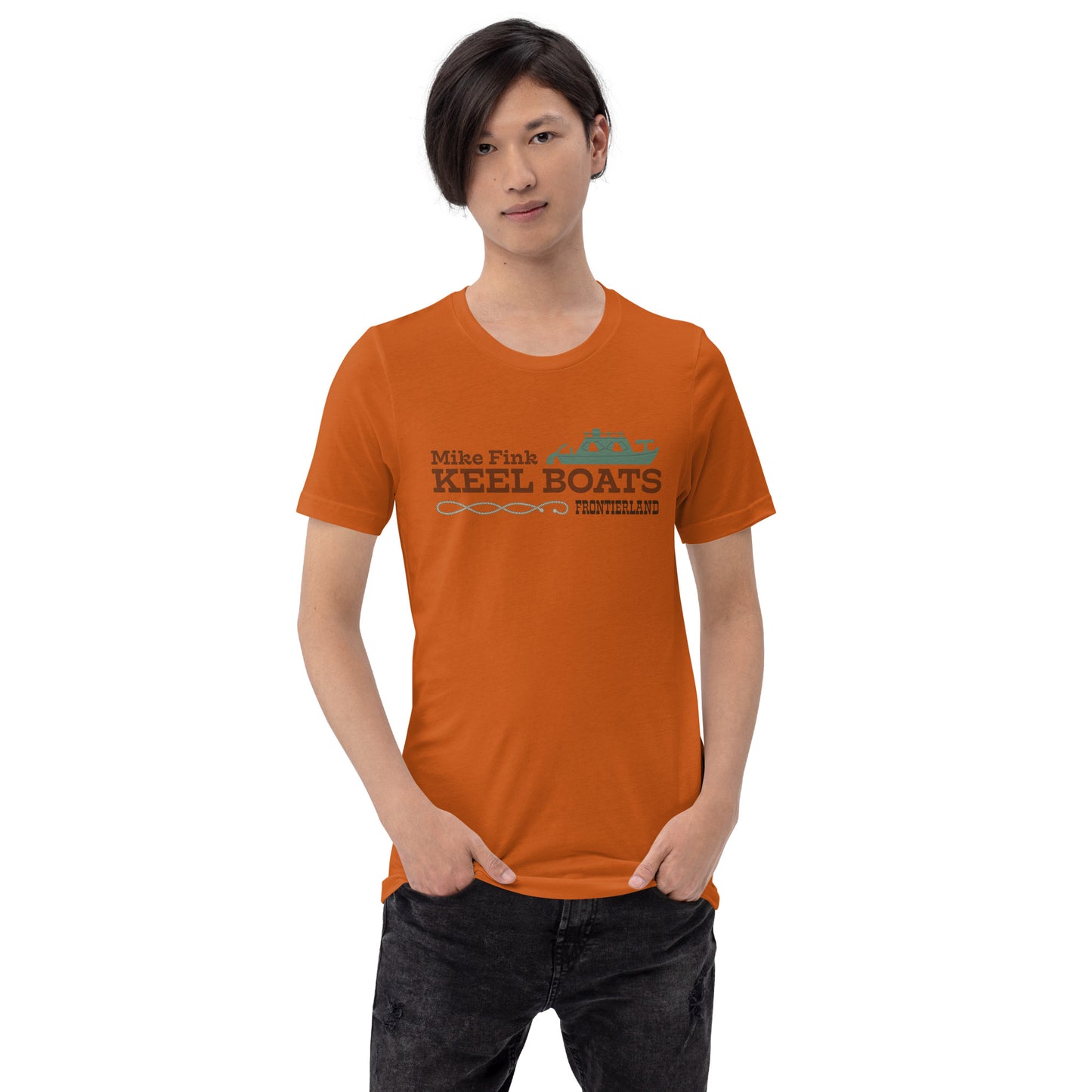MIKE FINK KEEL BOATS title T-Shirt
