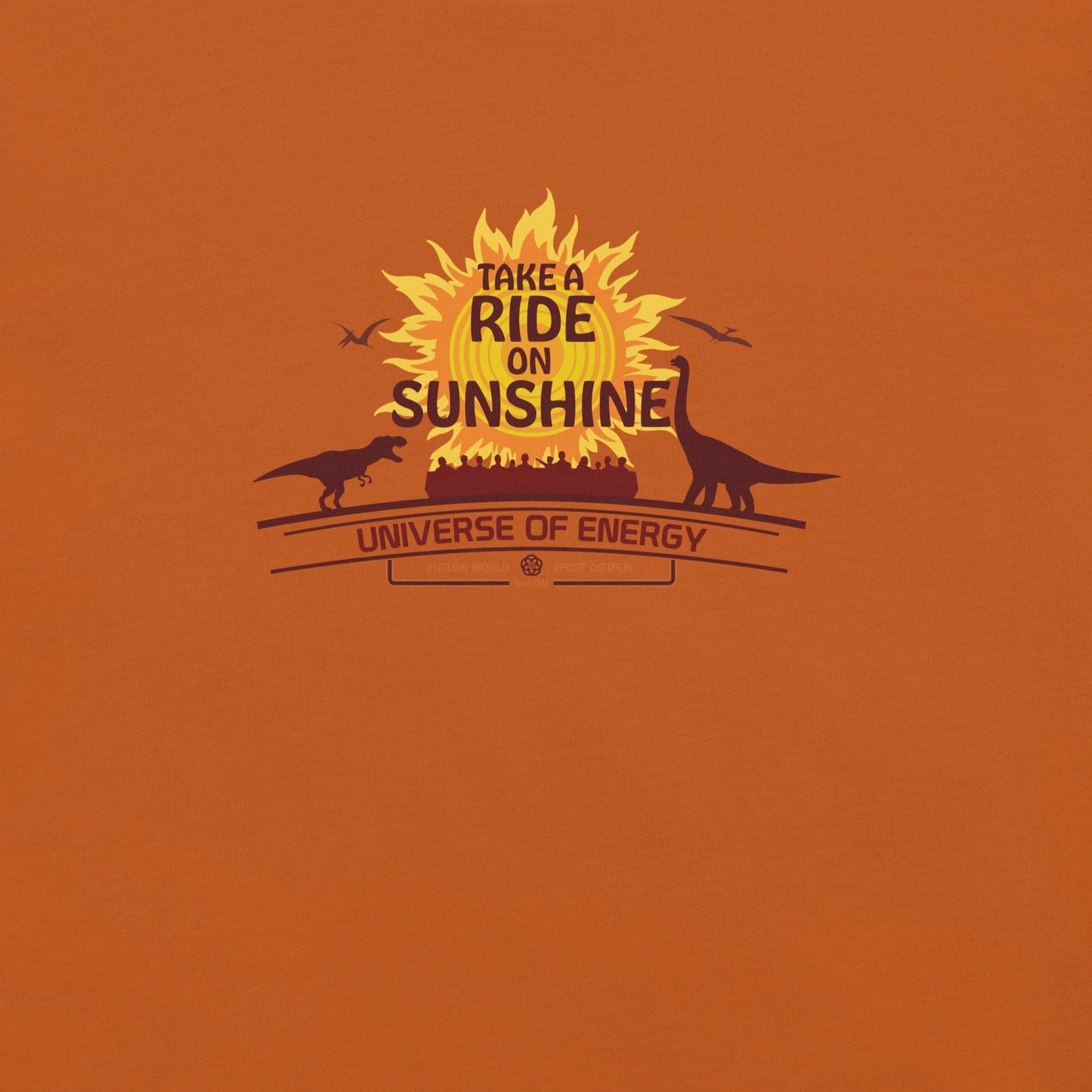 UNIVERSE OF ENERGY ride on sunshine T-Shirt