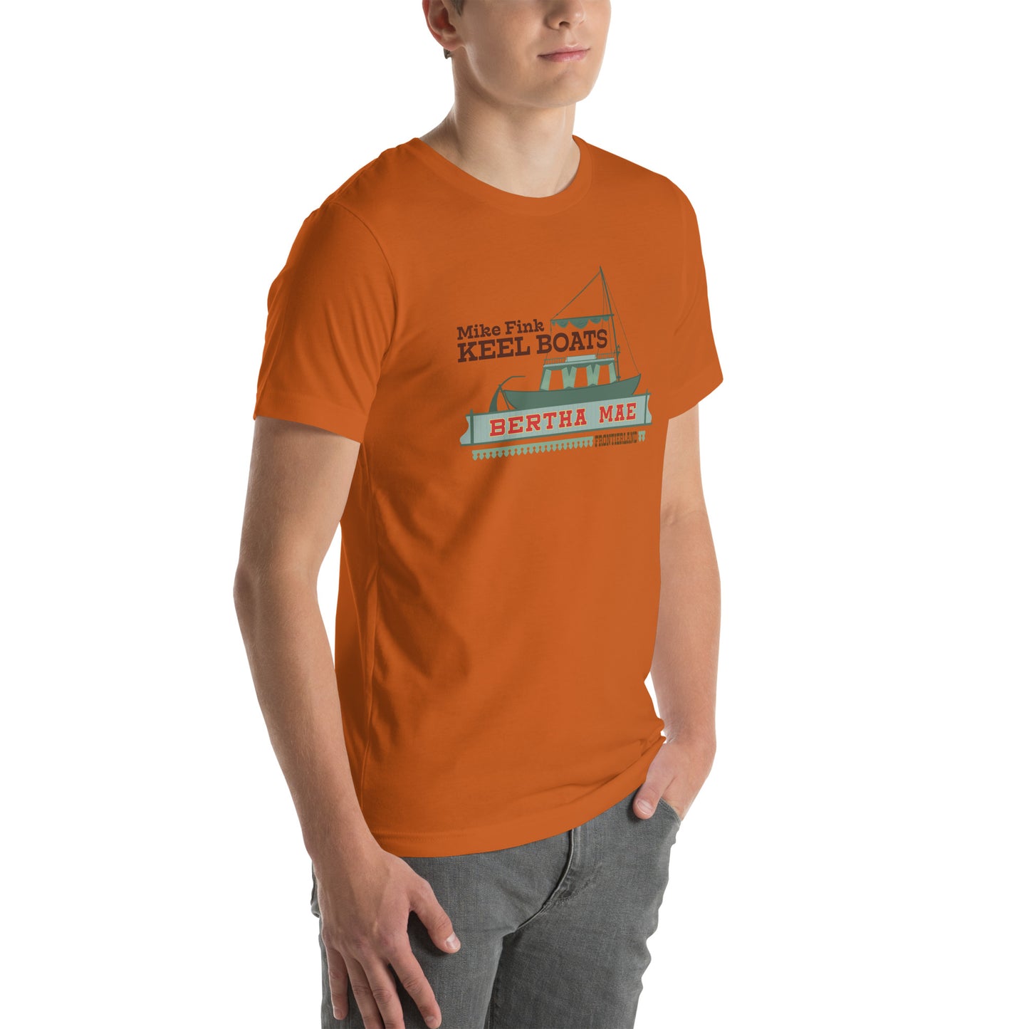 MIKE FINK KEEL BOATS bertha mae T-Shirt