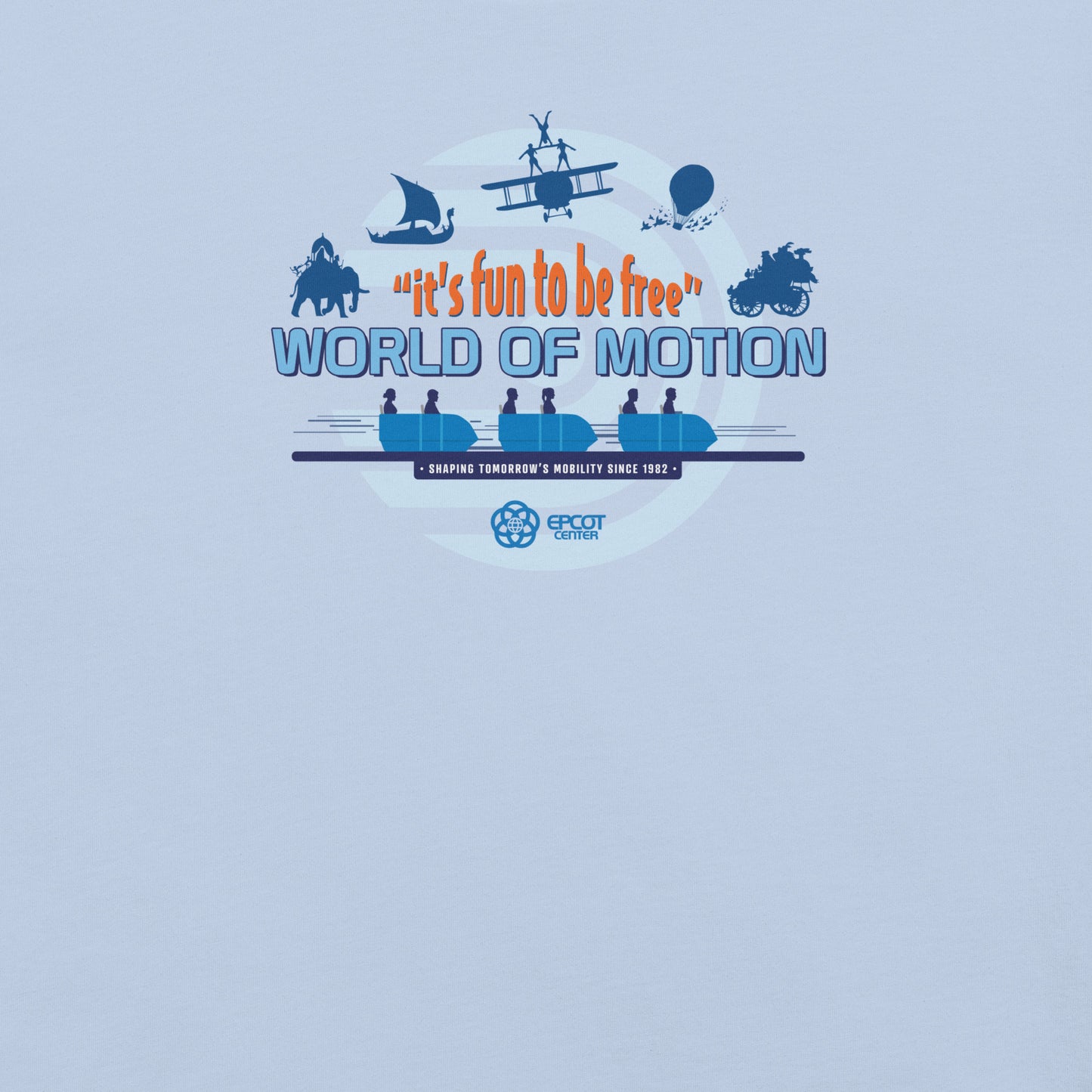 WORLD OF MOTION tomorrow's mobility T-Shirt