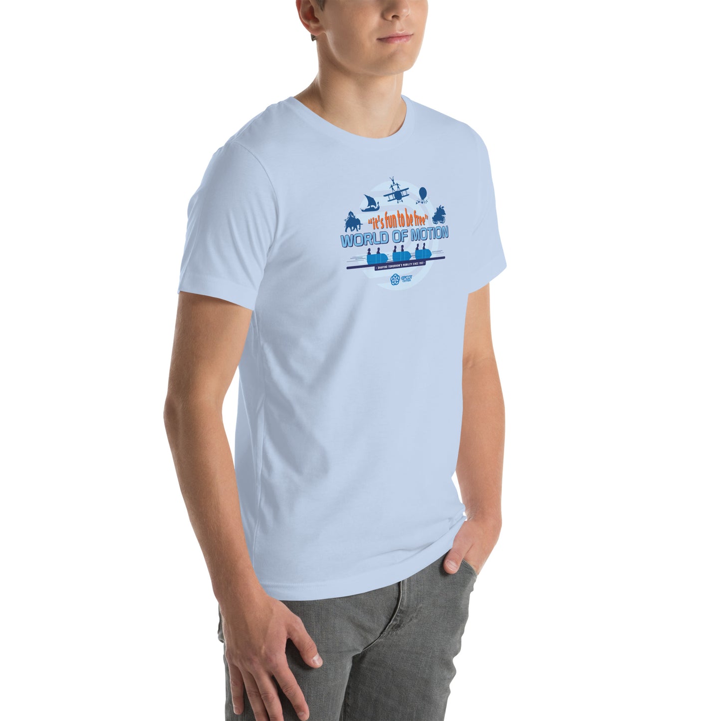 WORLD OF MOTION tomorrow's mobility T-Shirt