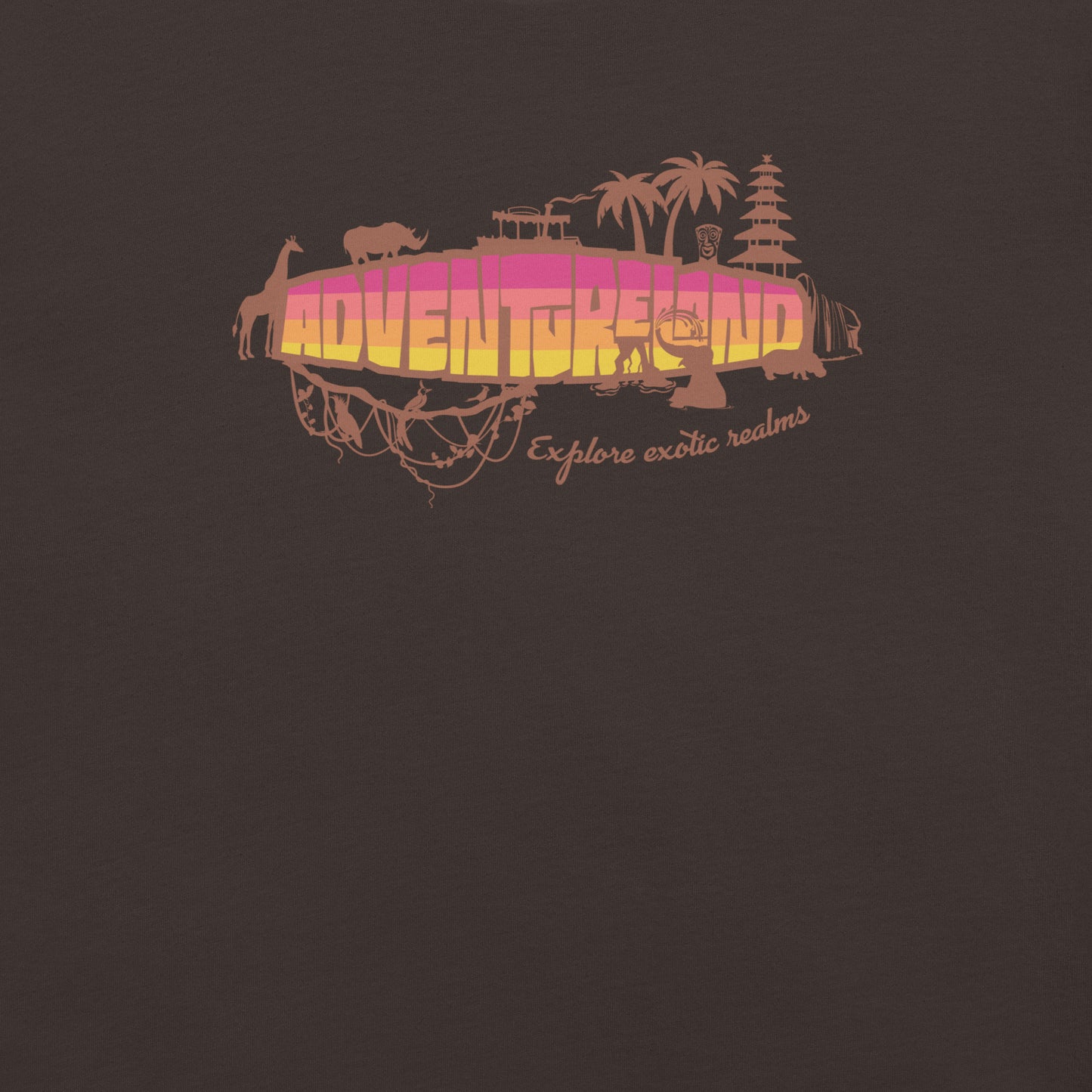 MK ADVENTURELAND jungle orange T-Shirt