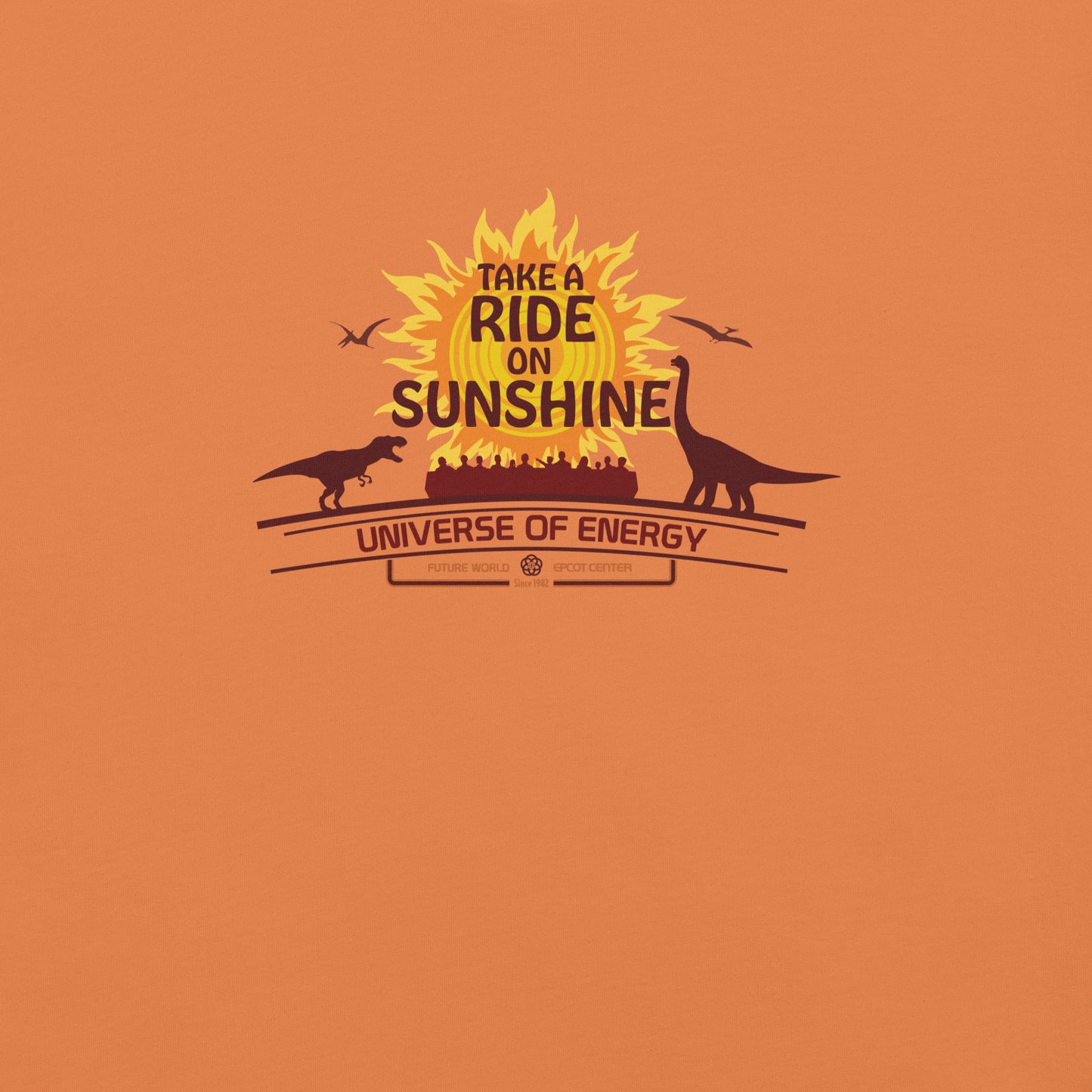 UNIVERSE OF ENERGY ride on sunshine T-Shirt