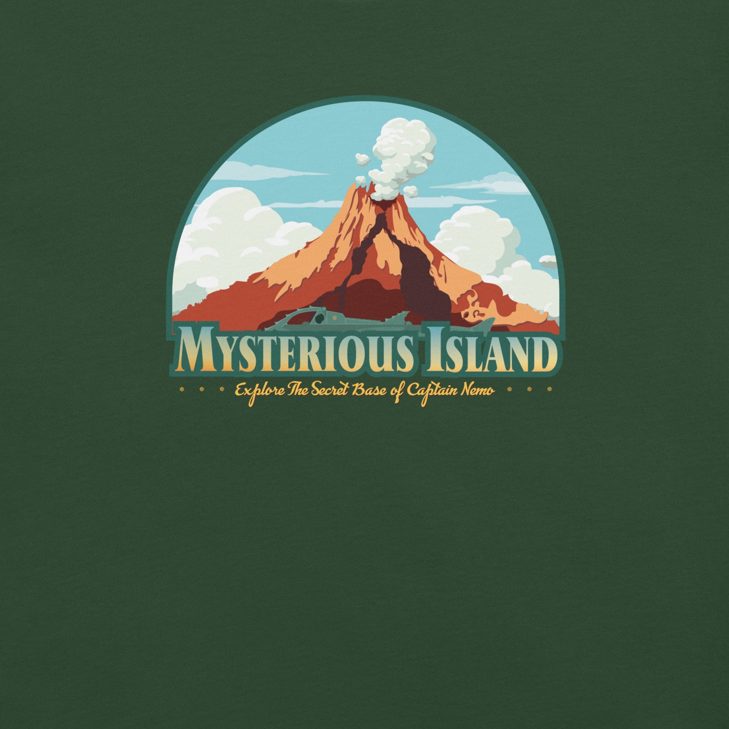TDS MYSTERIOUS ISLAND port title T-Shirt