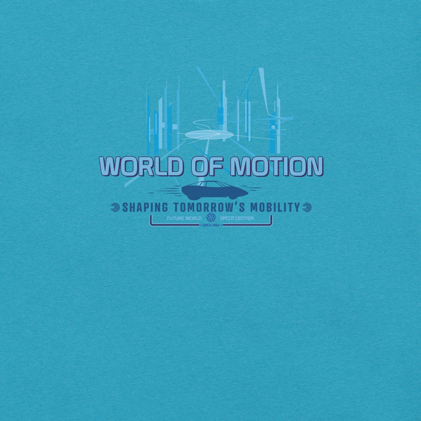 WORLD OF MOTION center core T-Shirt