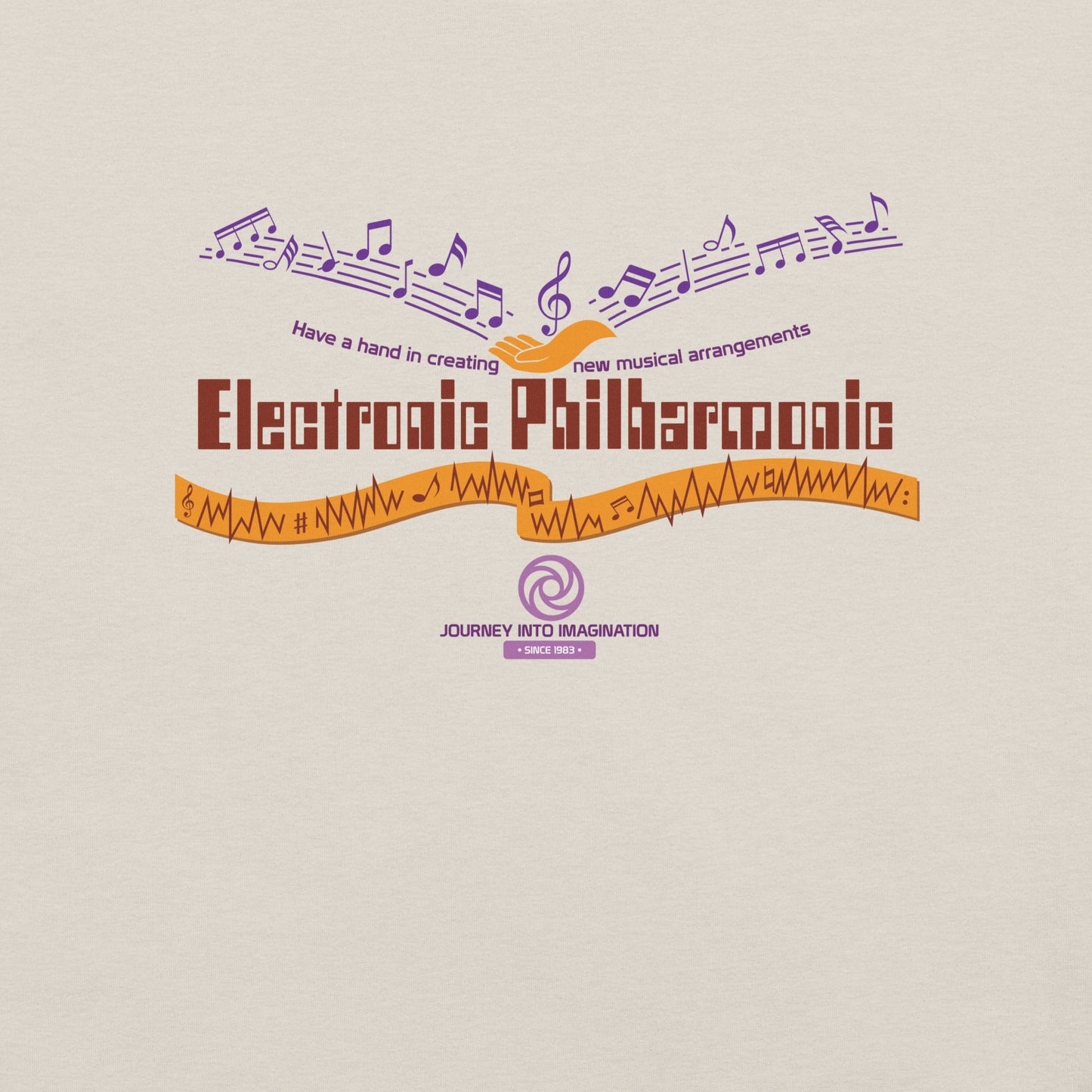 JOURNEY INTO IMAGINATION electronic philharmonic T-Shirt