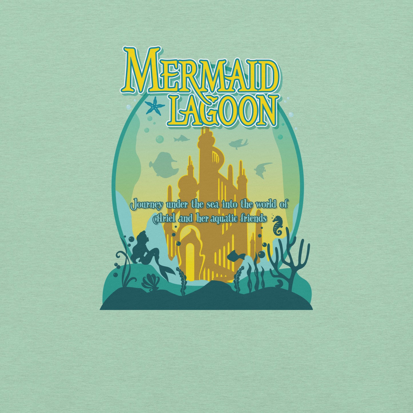 TDS MERMAID LAGOON port title T-Shirt
