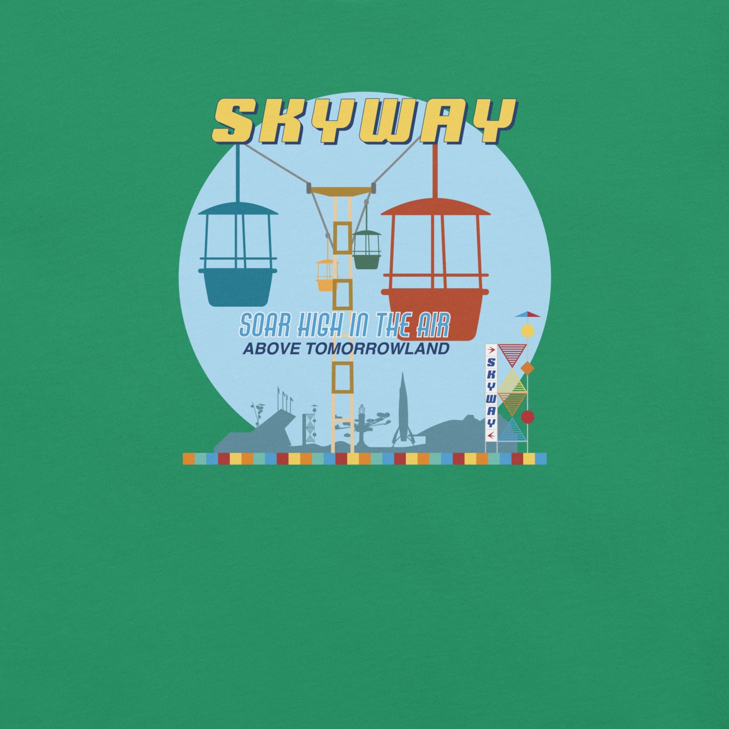 SKYWAY 1956 tower T-Shirt