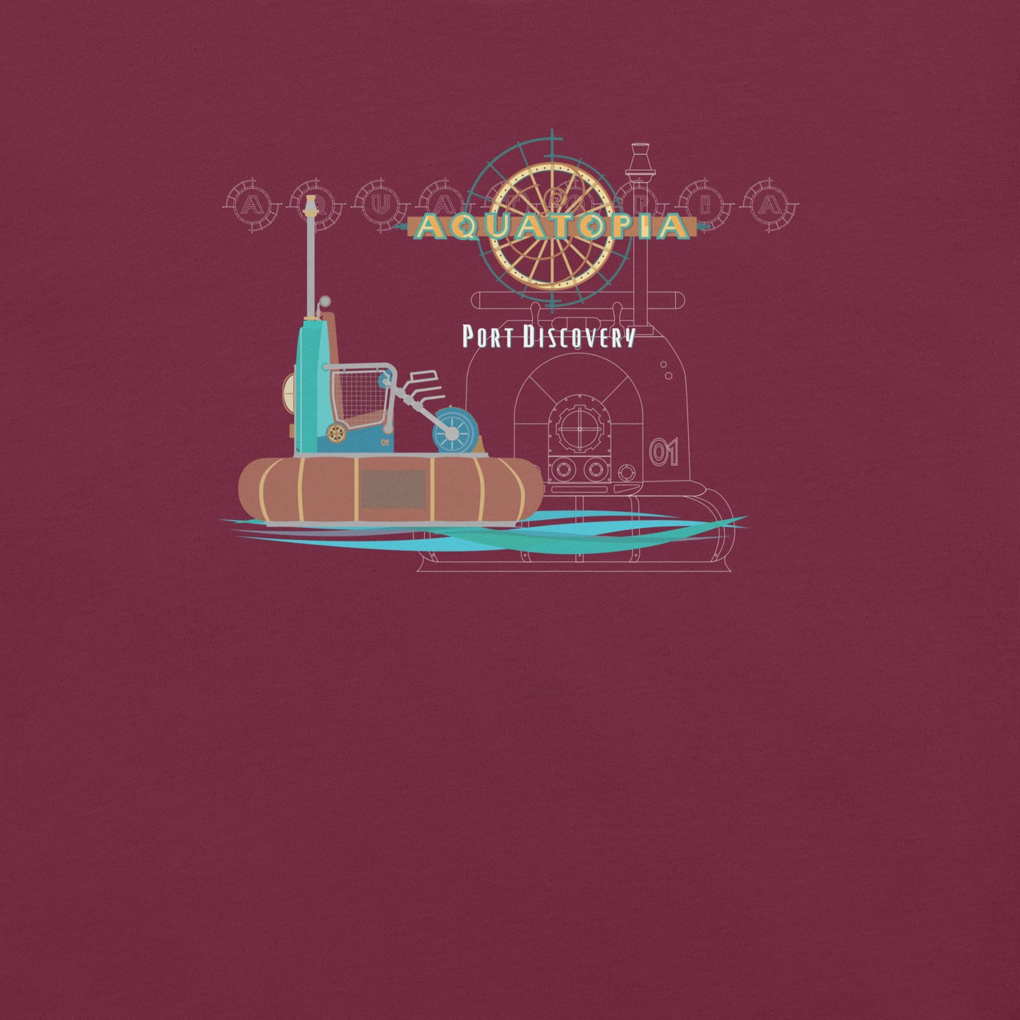 TDS PORT DISCOVERY aquatopia T-Shirt