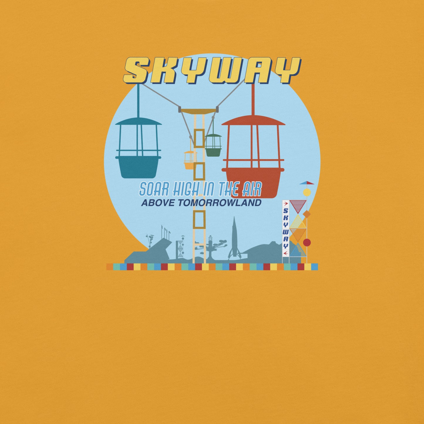 SKYWAY 1956 tower T-Shirt