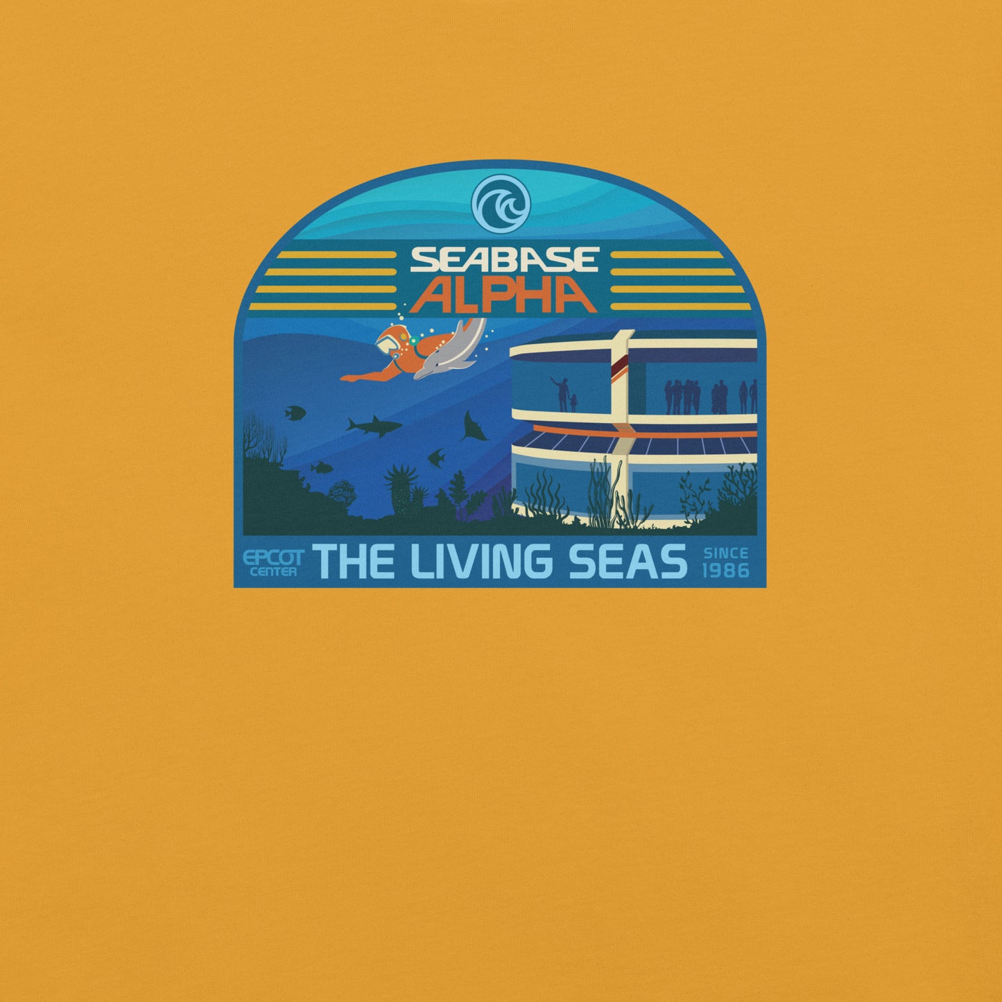 THE LIVING SEAS explore T-Shirt
