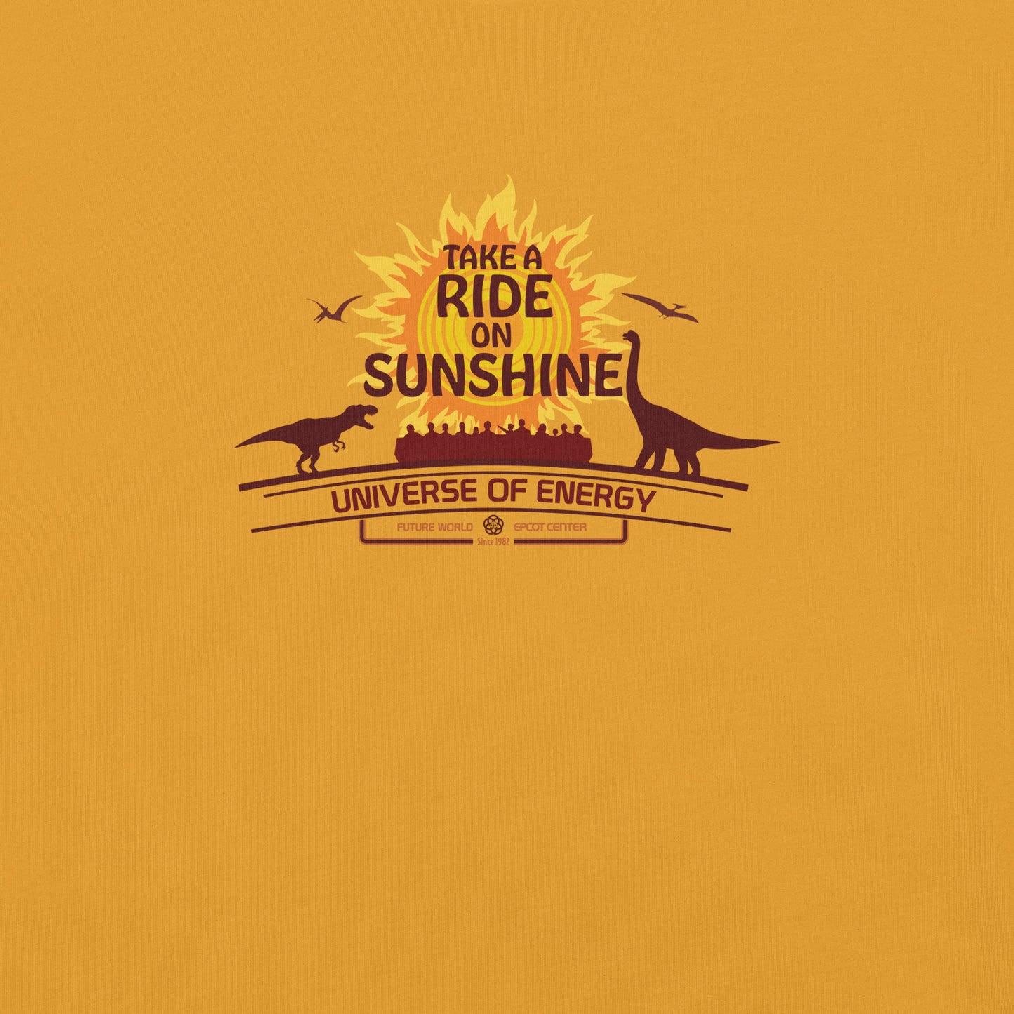 UNIVERSE OF ENERGY ride on sunshine T-Shirt