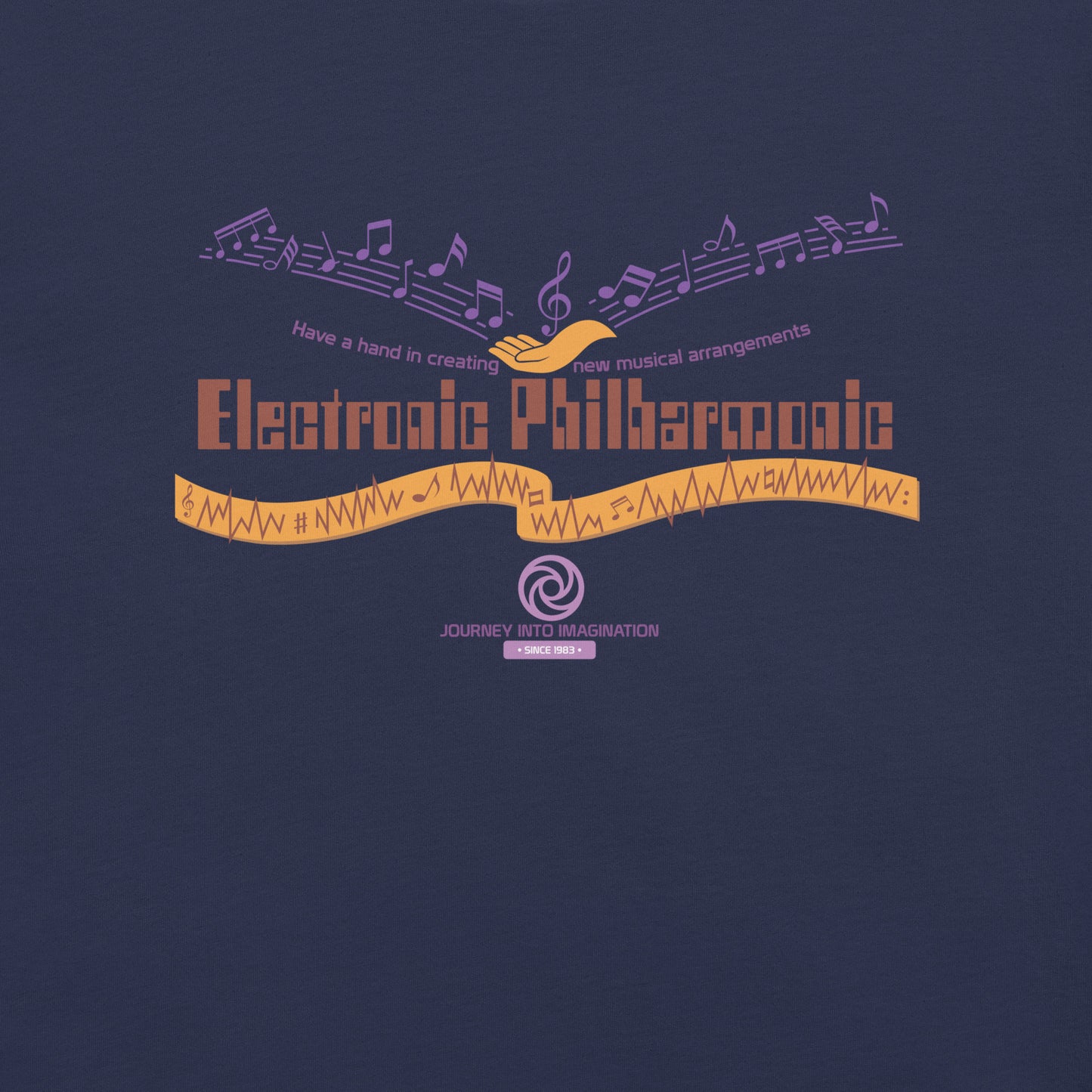 JOURNEY INTO IMAGINATION electronic philharmonic T-Shirt
