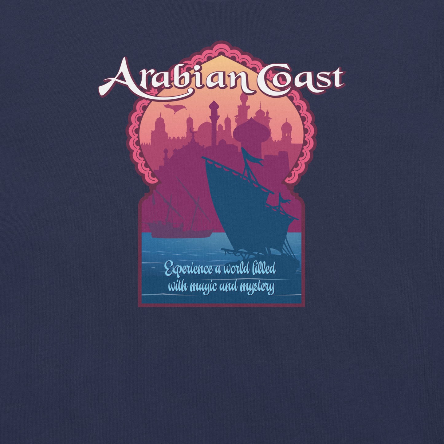 TDS ARABIAN COAST port title T-Shirt