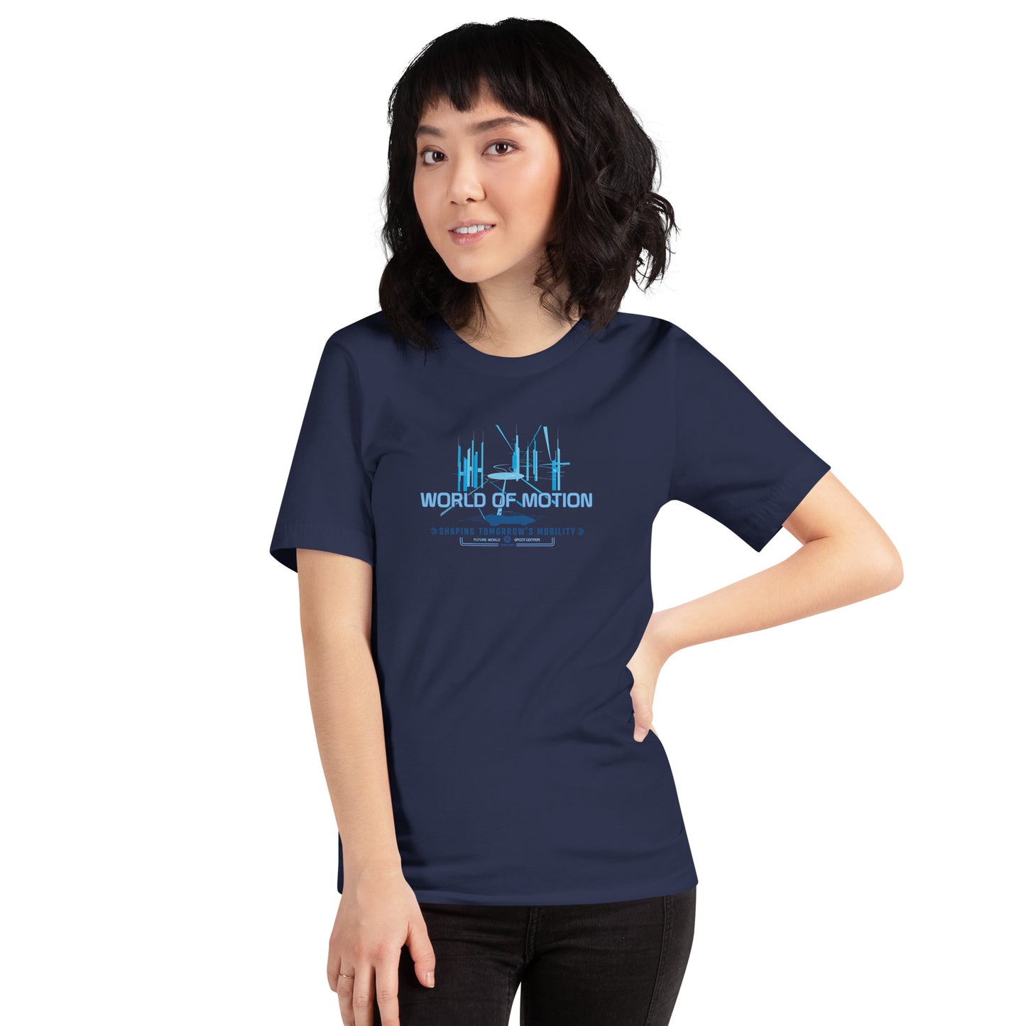WORLD OF MOTION center core T-Shirt