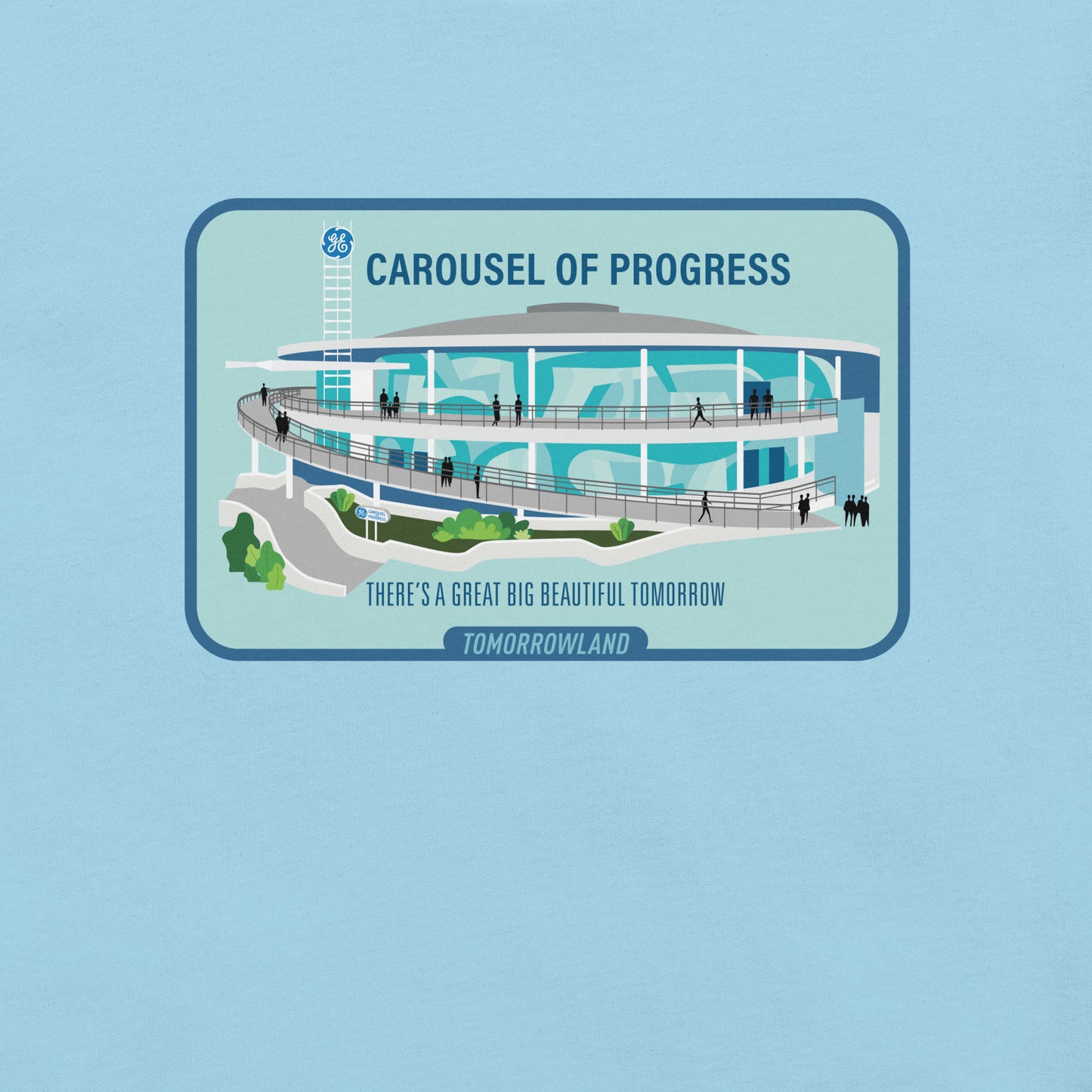 CAROUSEL OF PROGRESS building T-Shirt