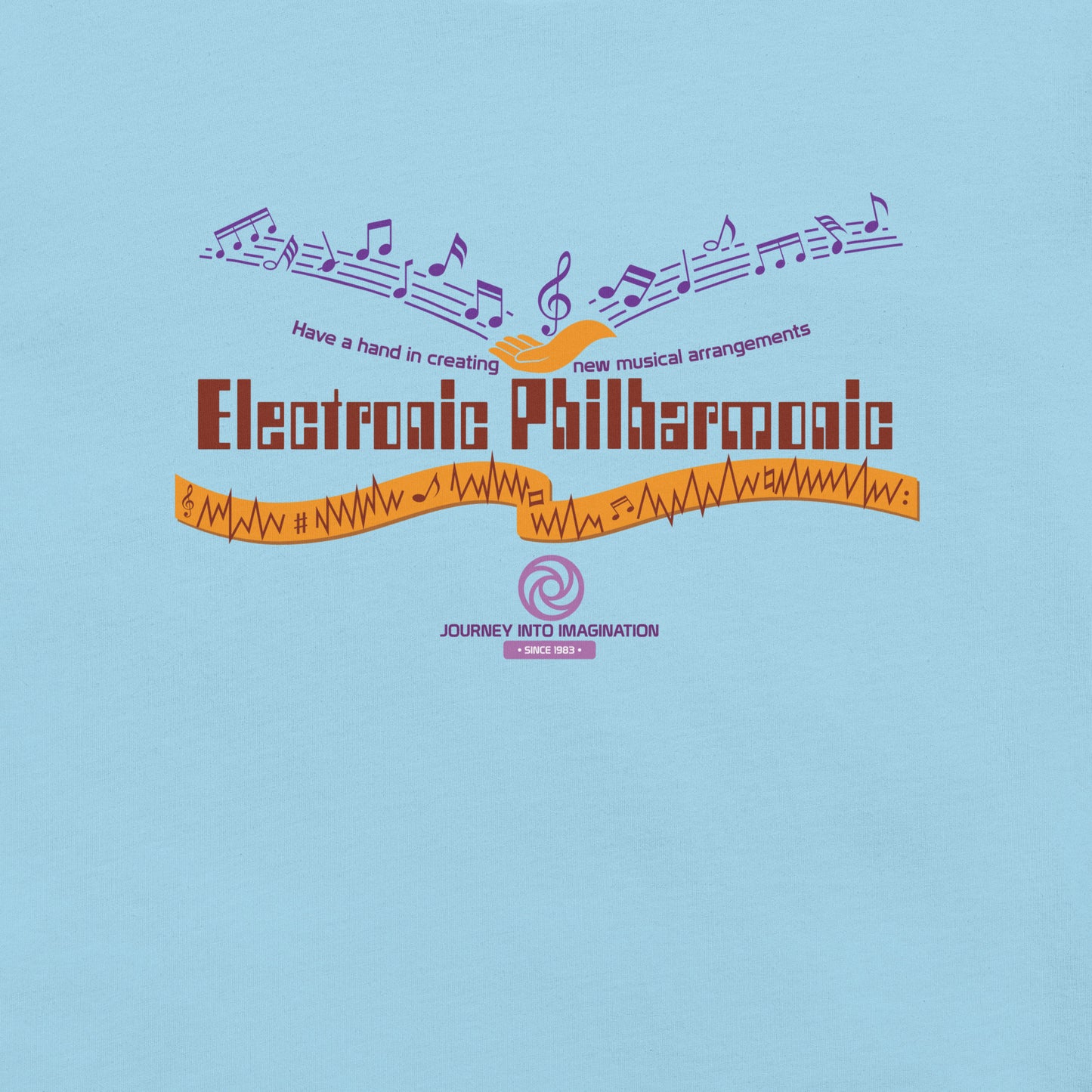 JOURNEY INTO IMAGINATION electronic philharmonic T-Shirt