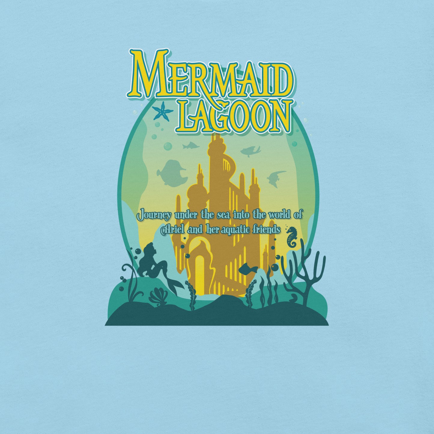 TDS MERMAID LAGOON port title T-Shirt
