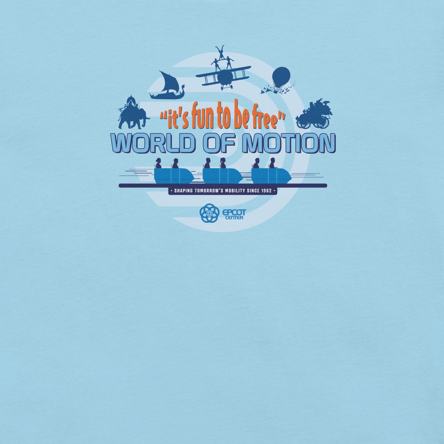 WORLD OF MOTION tomorrow's mobility T-Shirt