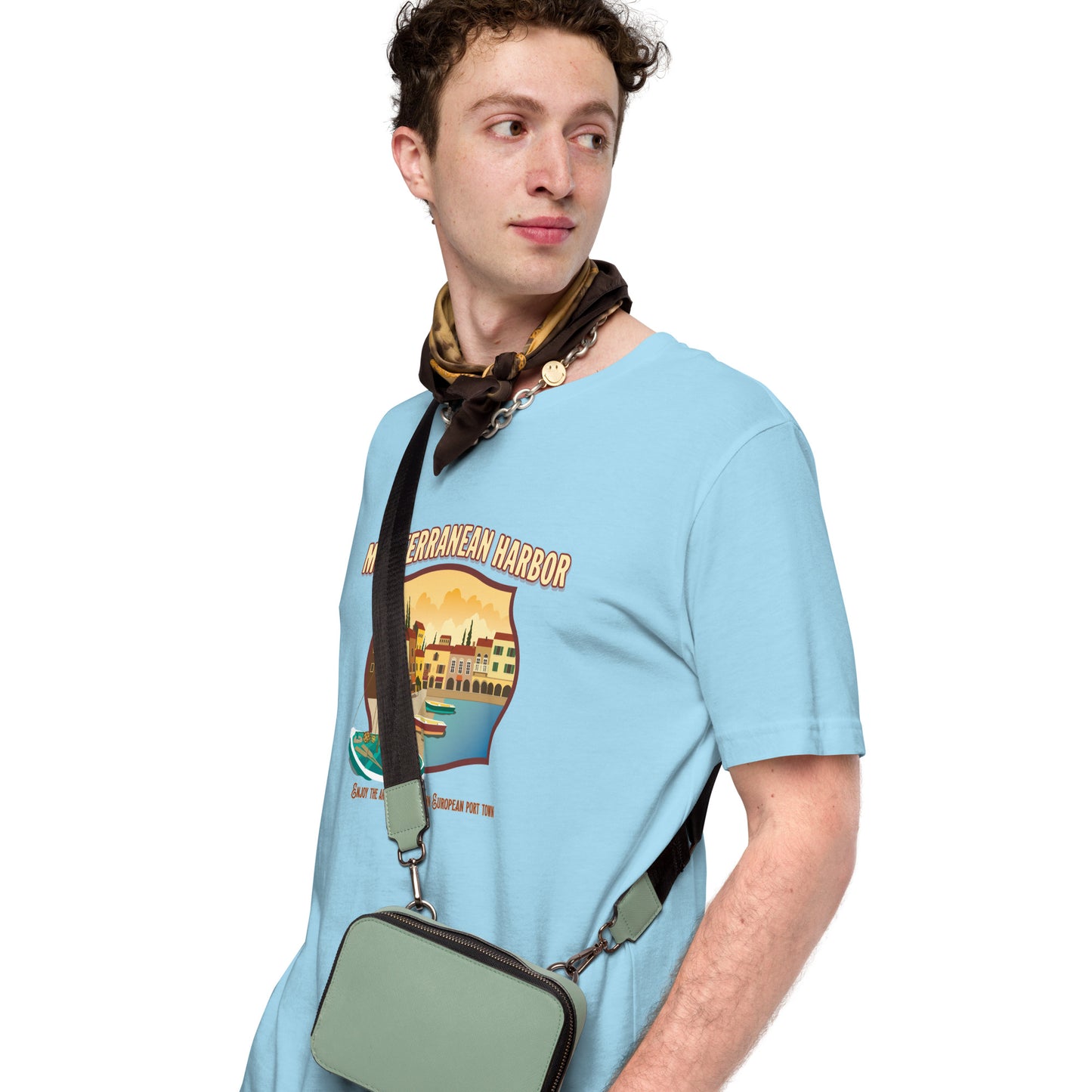 TDS MEDITERRANEAN HARBOR port title T-Shirt