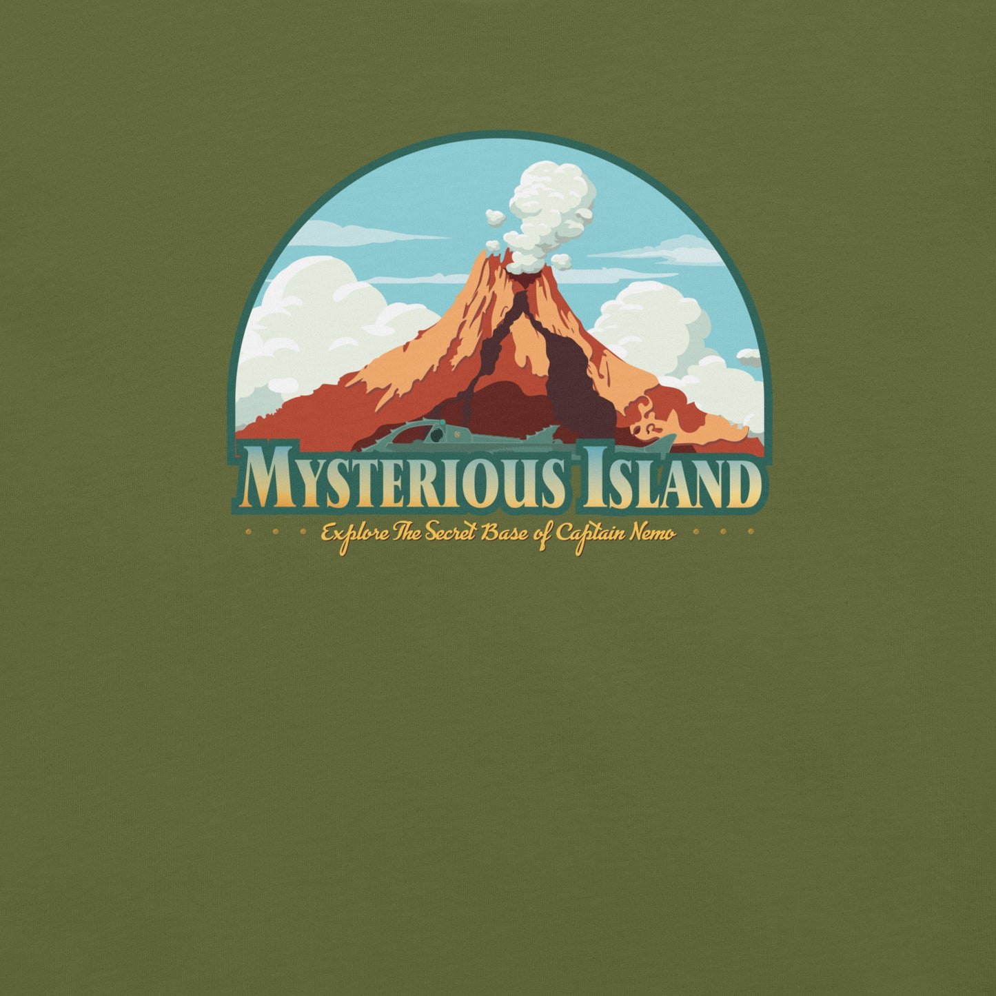 TDS MYSTERIOUS ISLAND port title T-Shirt