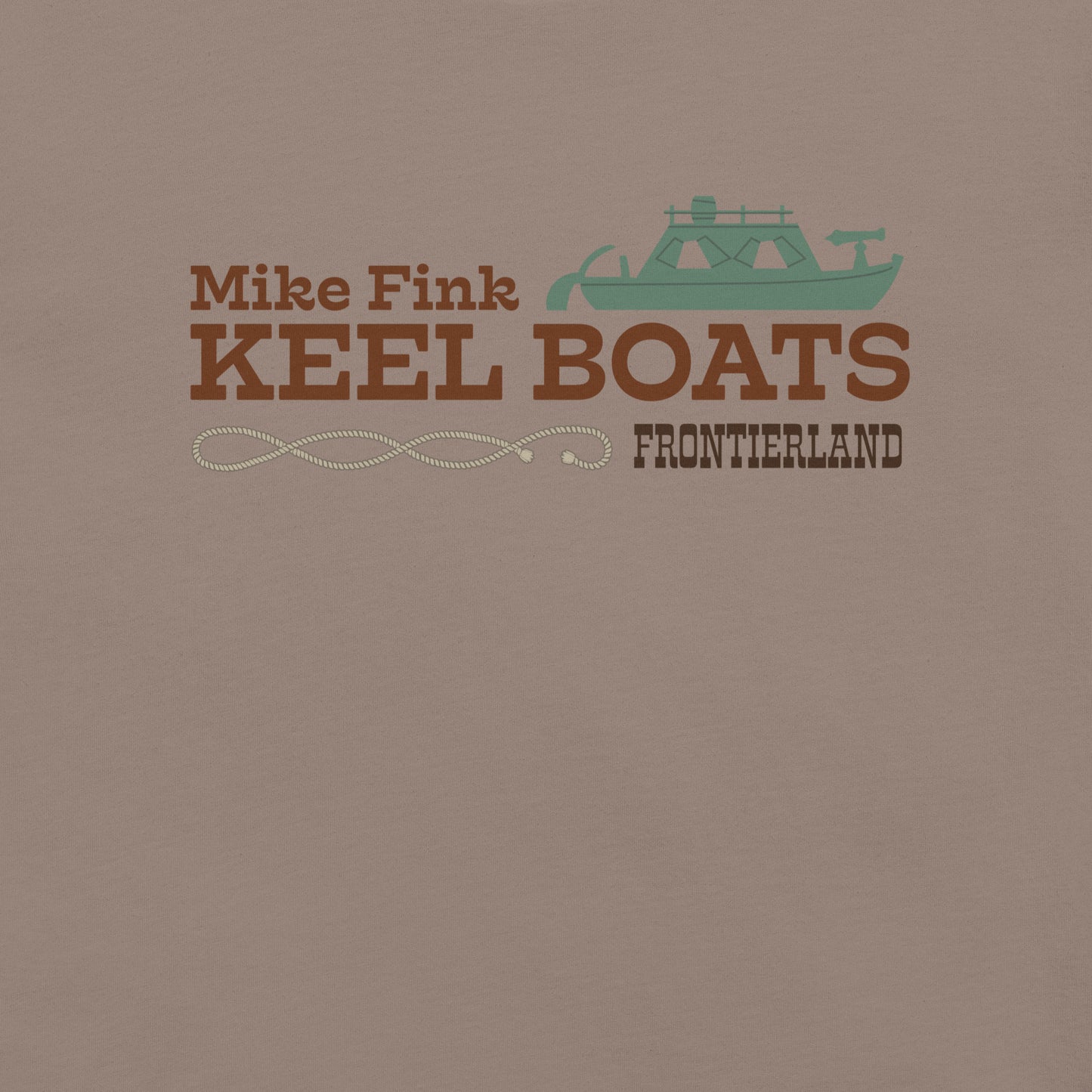 MIKE FINK KEEL BOATS title T-Shirt