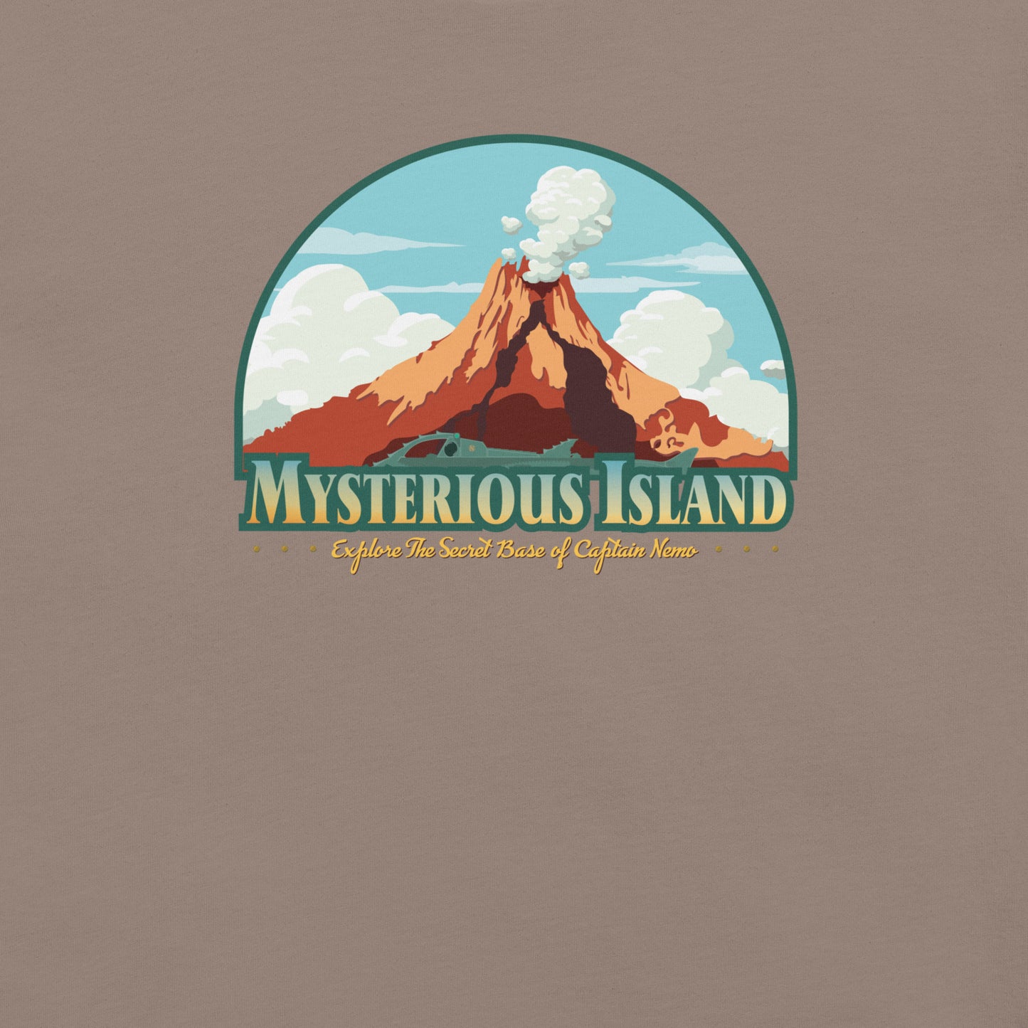 TDS MYSTERIOUS ISLAND port title T-Shirt
