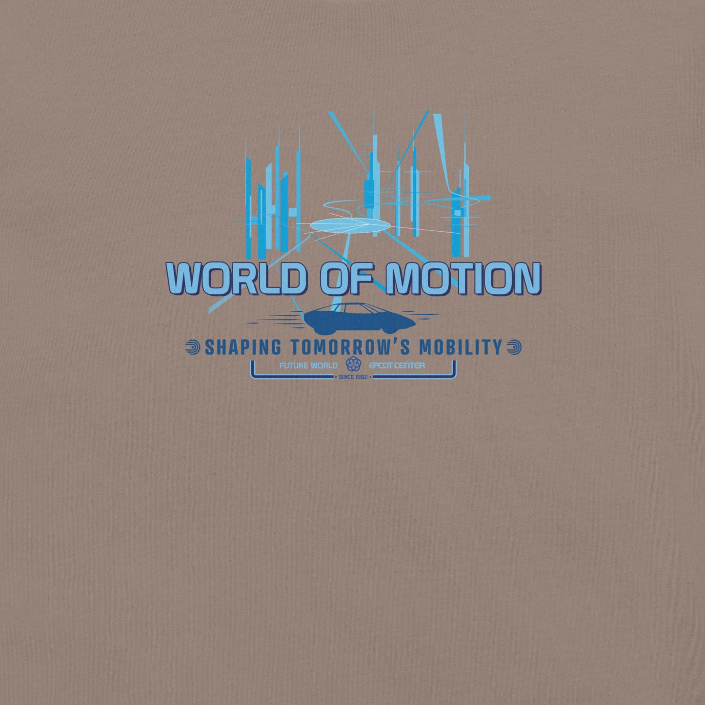 WORLD OF MOTION center core T-Shirt