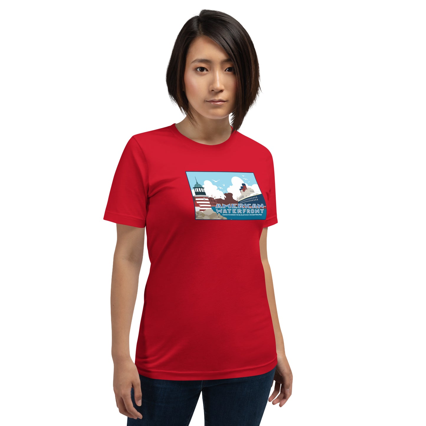 TDS AMERICAN WATERFRONT port title T-Shirt
