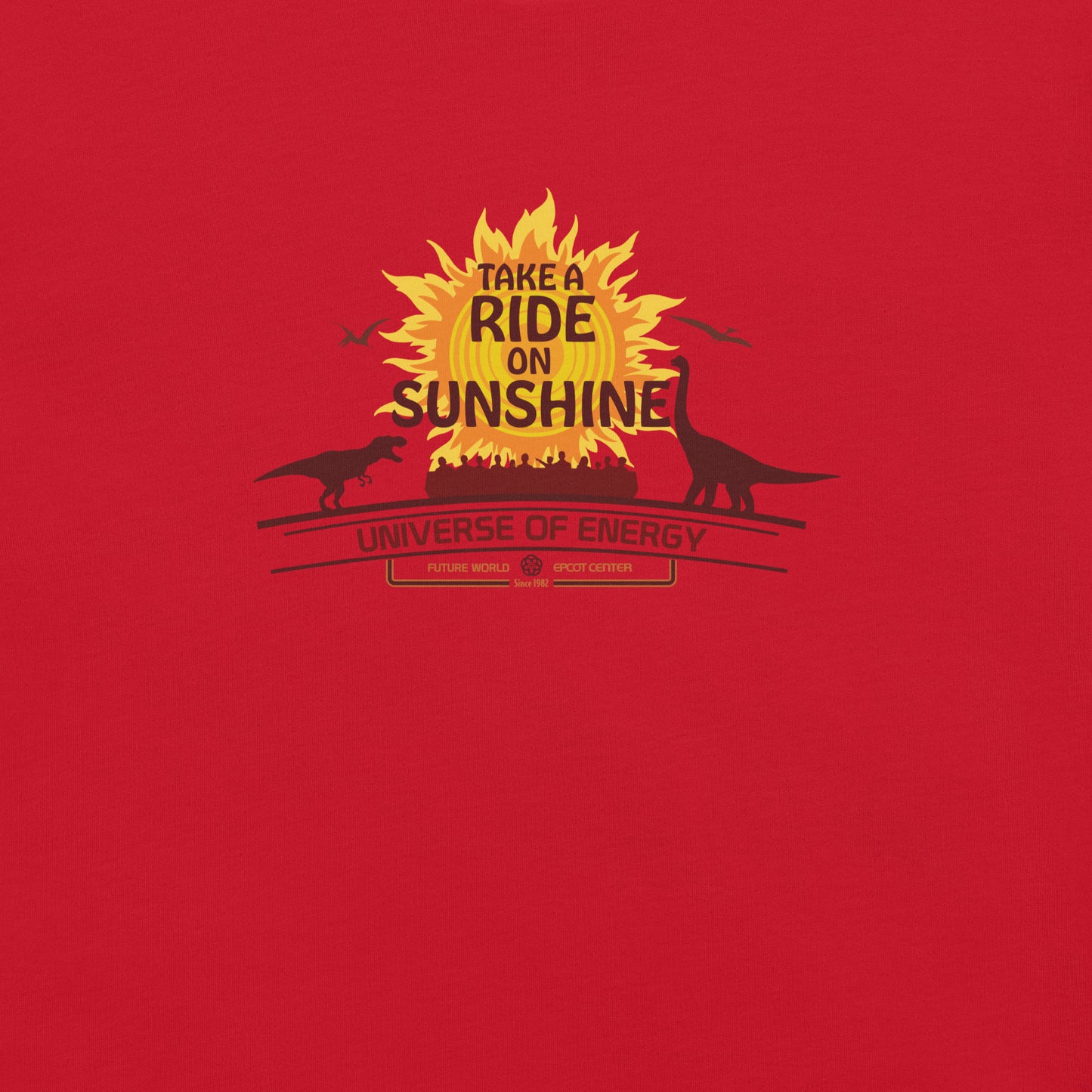 UNIVERSE OF ENERGY ride on sunshine T-Shirt