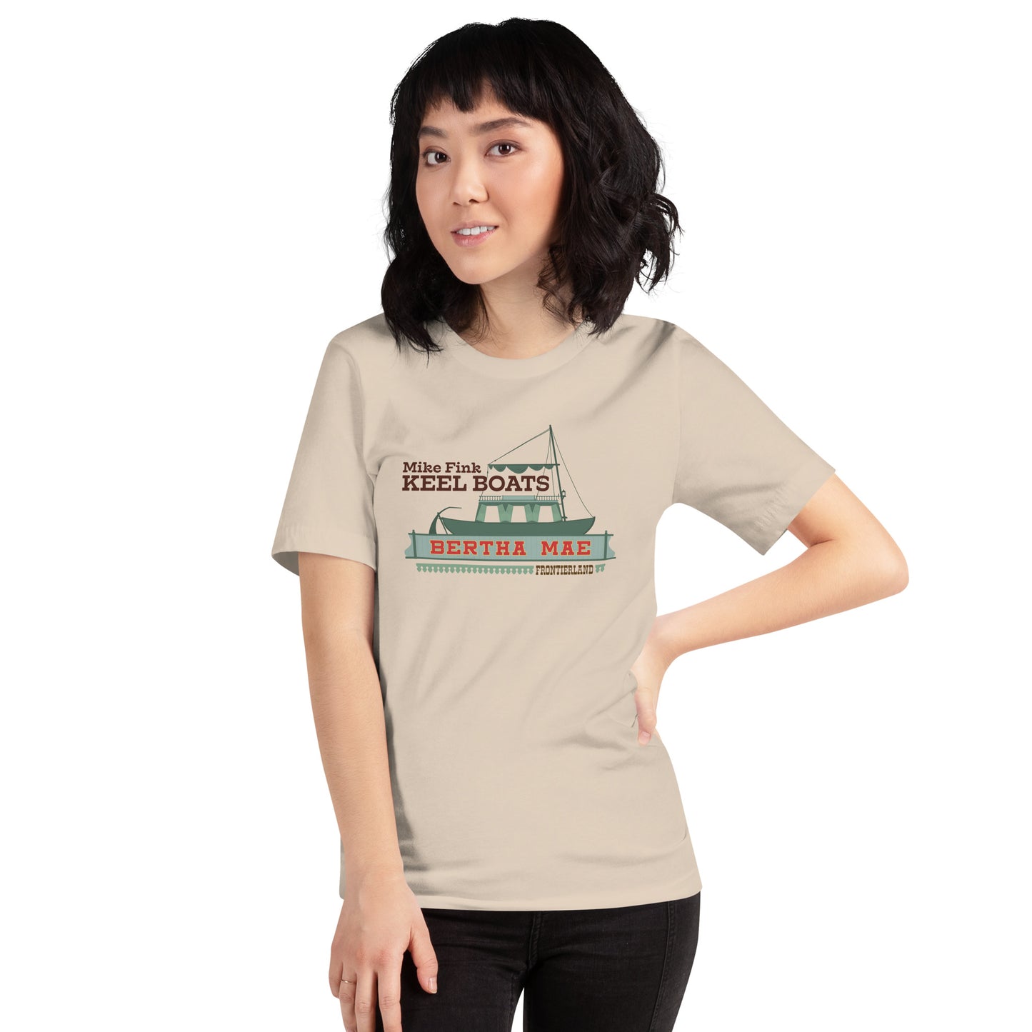 MIKE FINK KEEL BOATS bertha mae T-Shirt