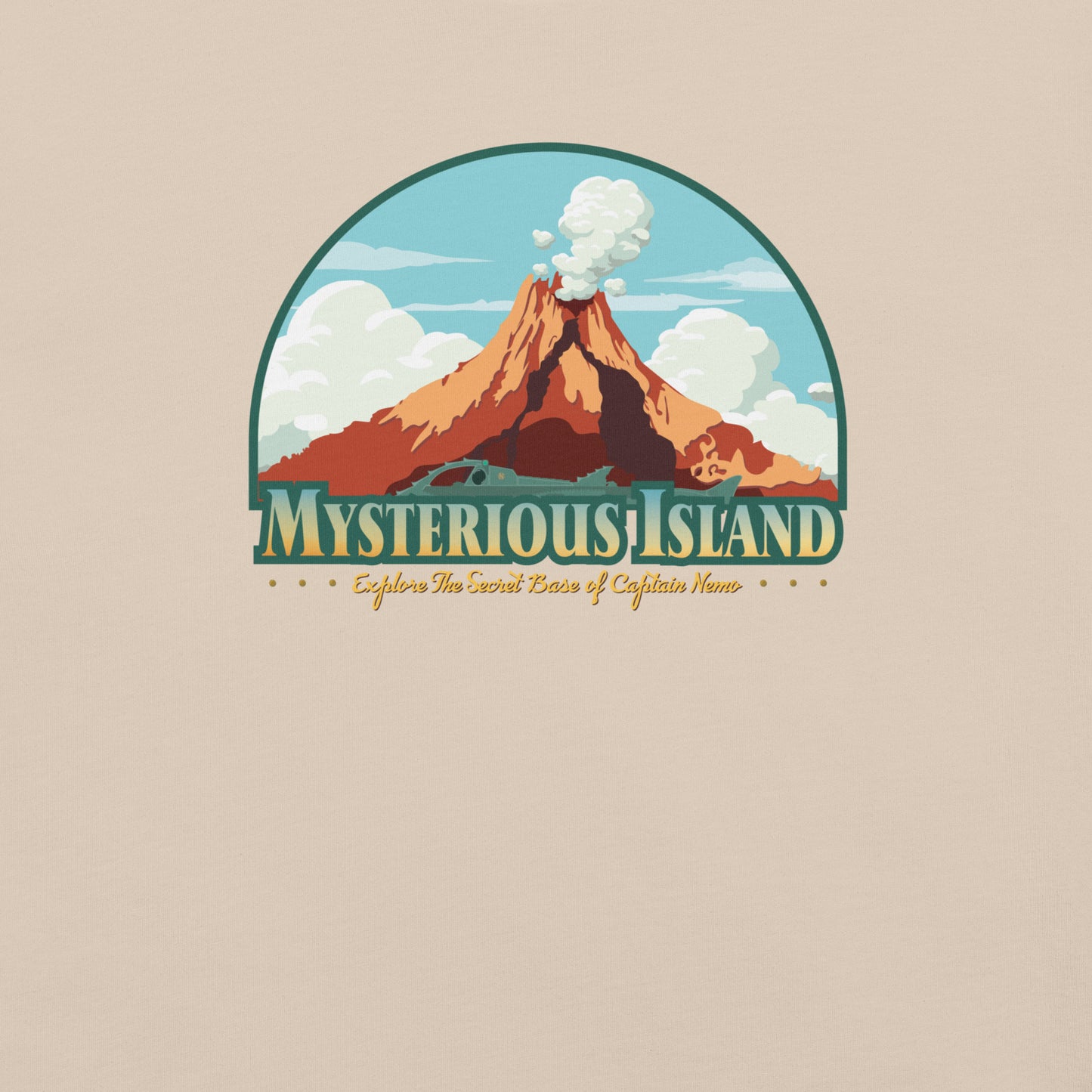 TDS MYSTERIOUS ISLAND port title T-Shirt