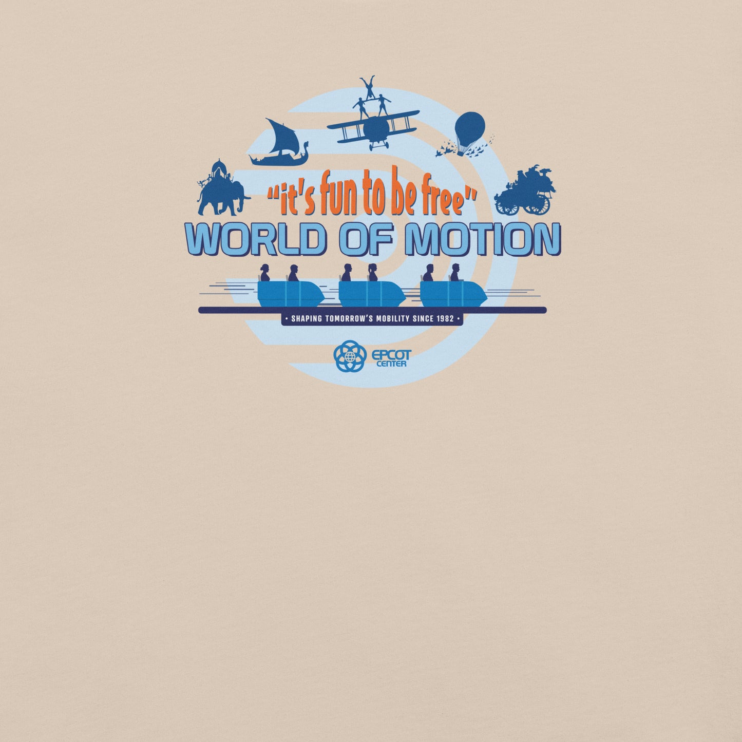 WORLD OF MOTION tomorrow's mobility T-Shirt