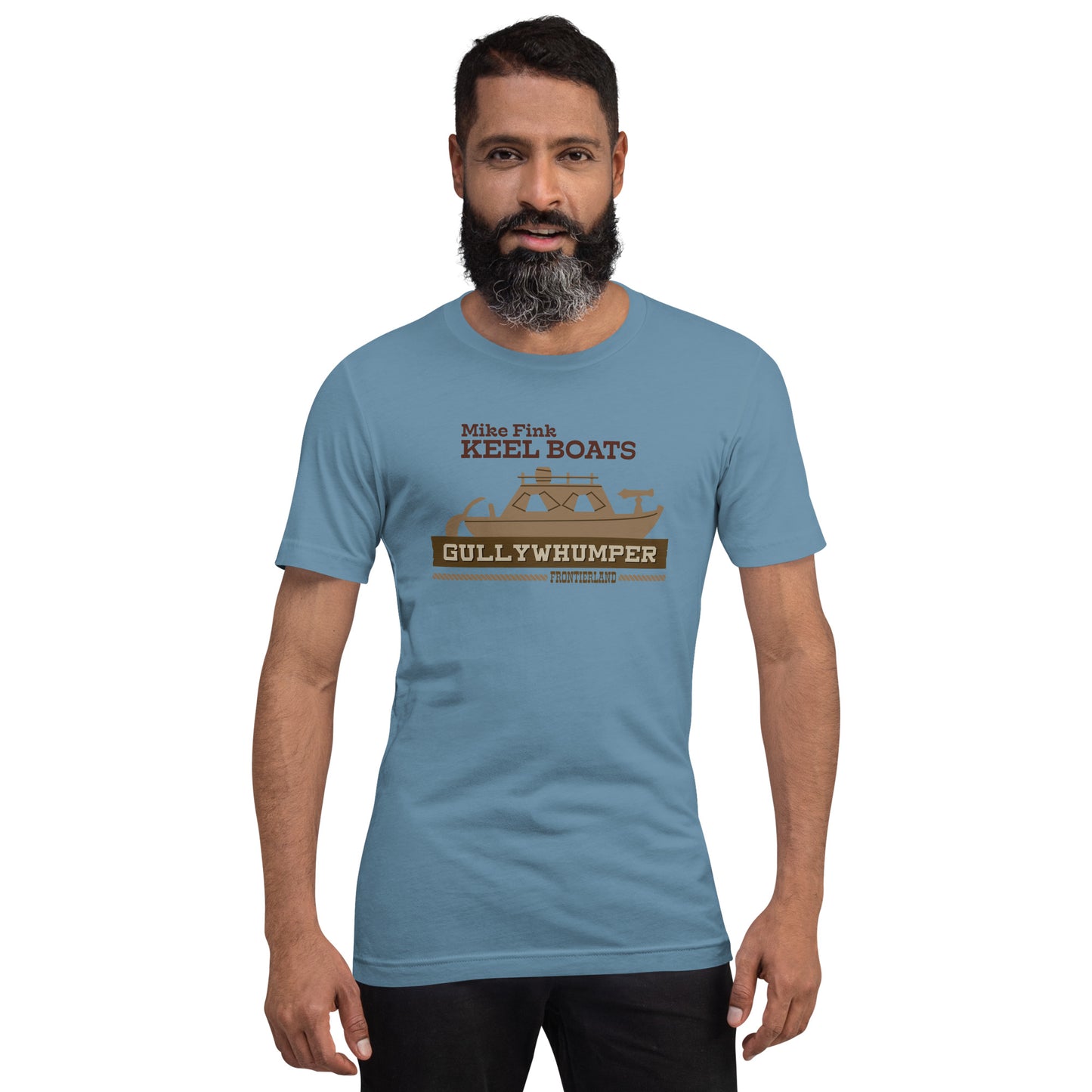 MIKE FINK KEEL BOATS gullywhumper T-Shirt