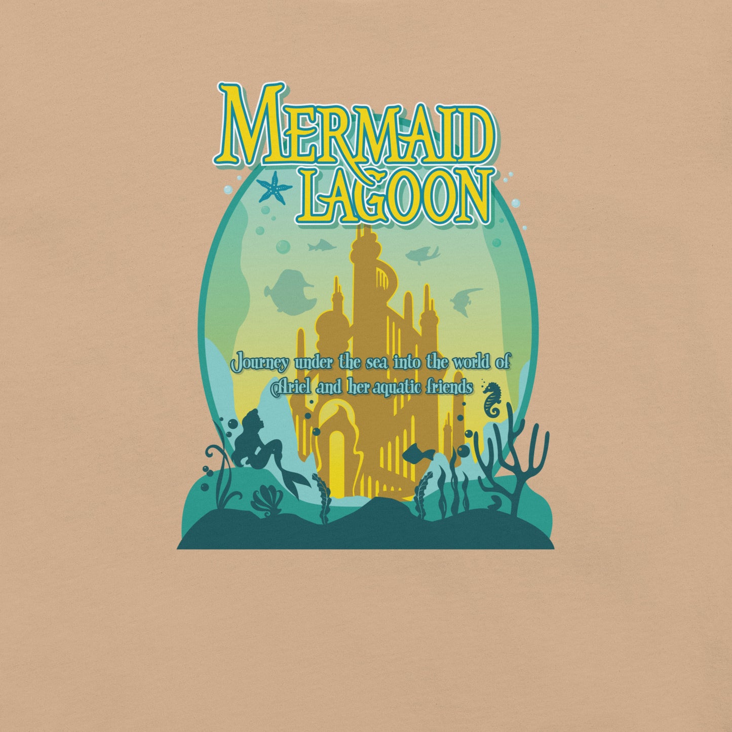 TDS MERMAID LAGOON port title T-Shirt