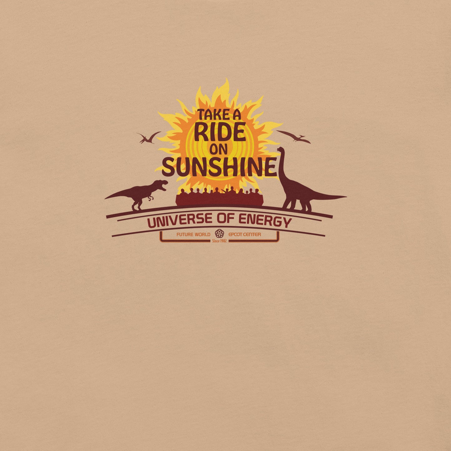 UNIVERSE OF ENERGY ride on sunshine T-Shirt