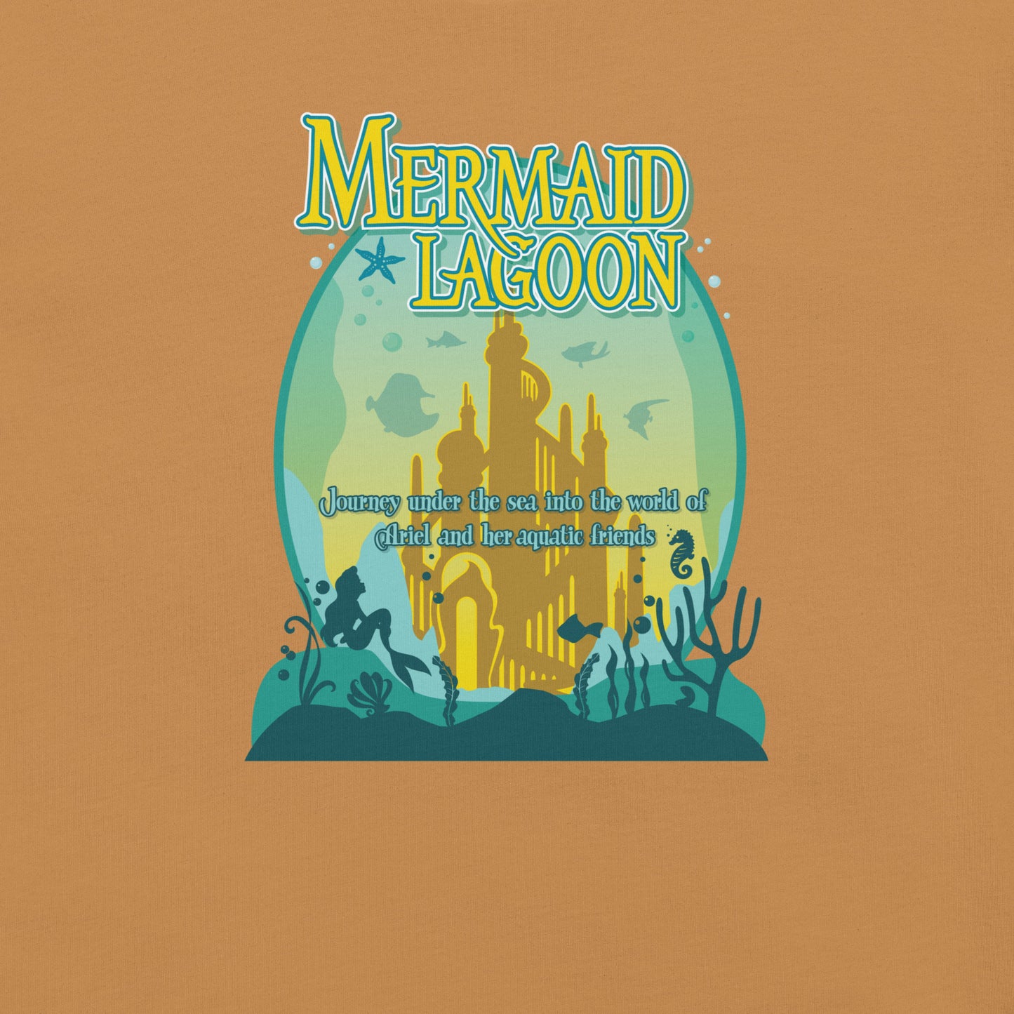 TDS MERMAID LAGOON port title T-Shirt