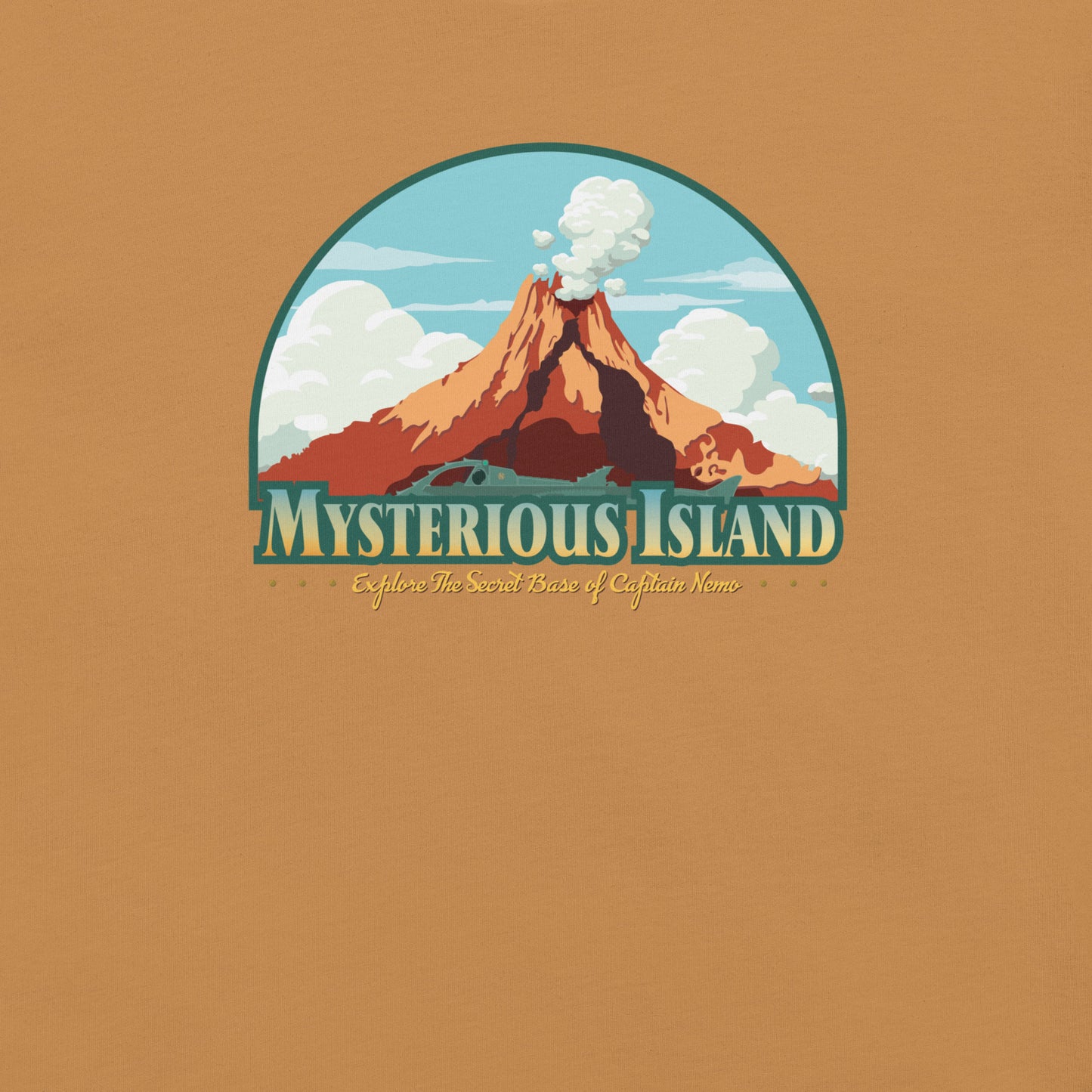 TDS MYSTERIOUS ISLAND port title T-Shirt