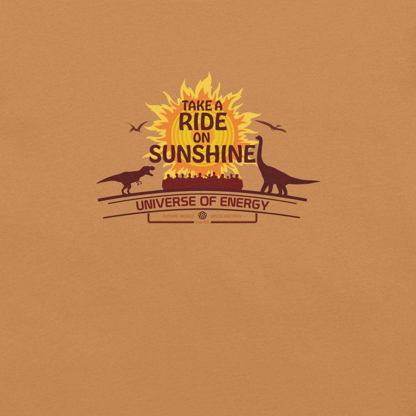 UNIVERSE OF ENERGY ride on sunshine T-Shirt