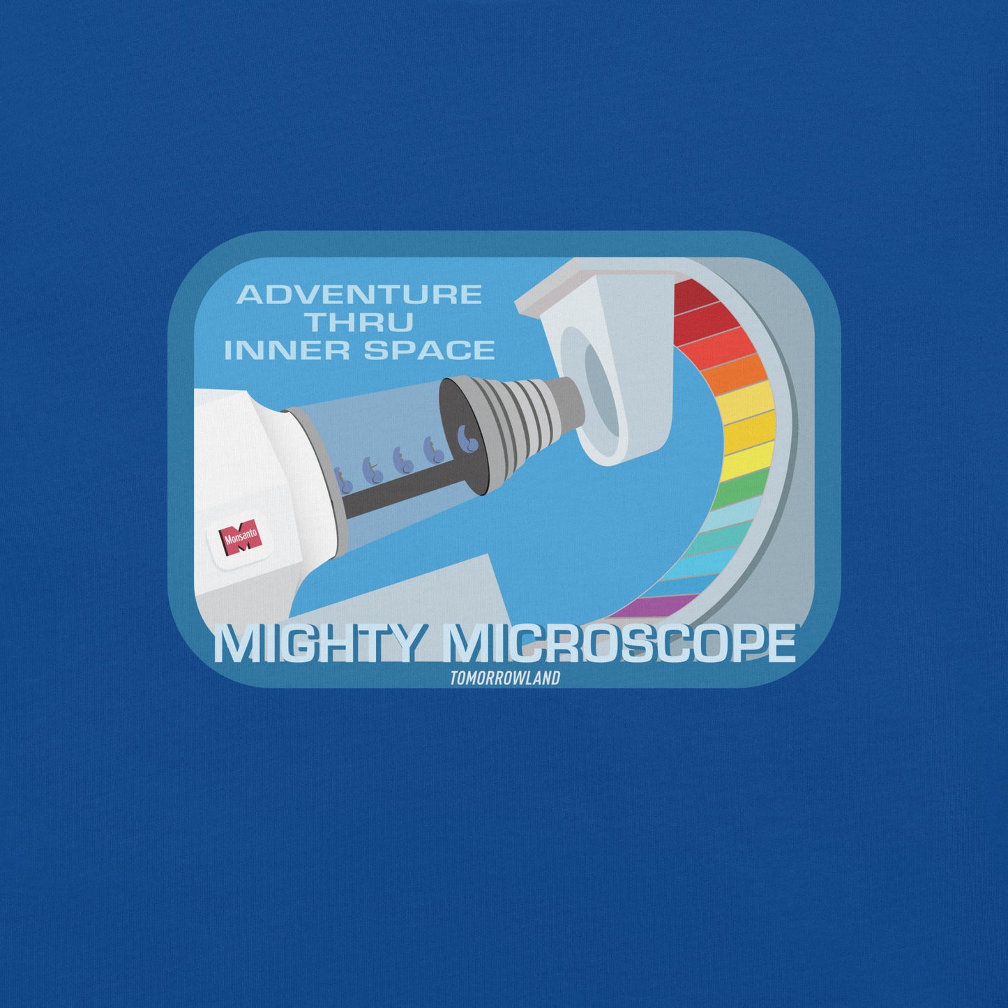 ADVENTURE THRU INNER SPACE mighty microscope T-Shirt