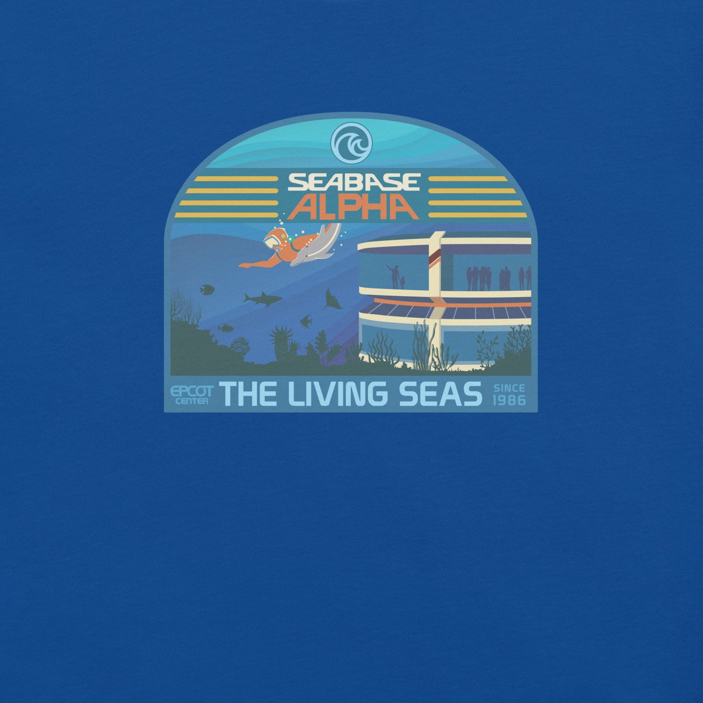 THE LIVING SEAS explore T-Shirt