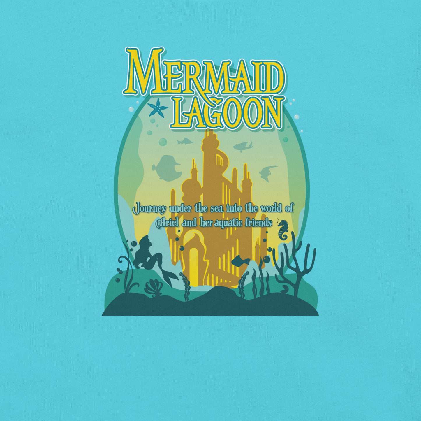 TDS MERMAID LAGOON port title T-Shirt