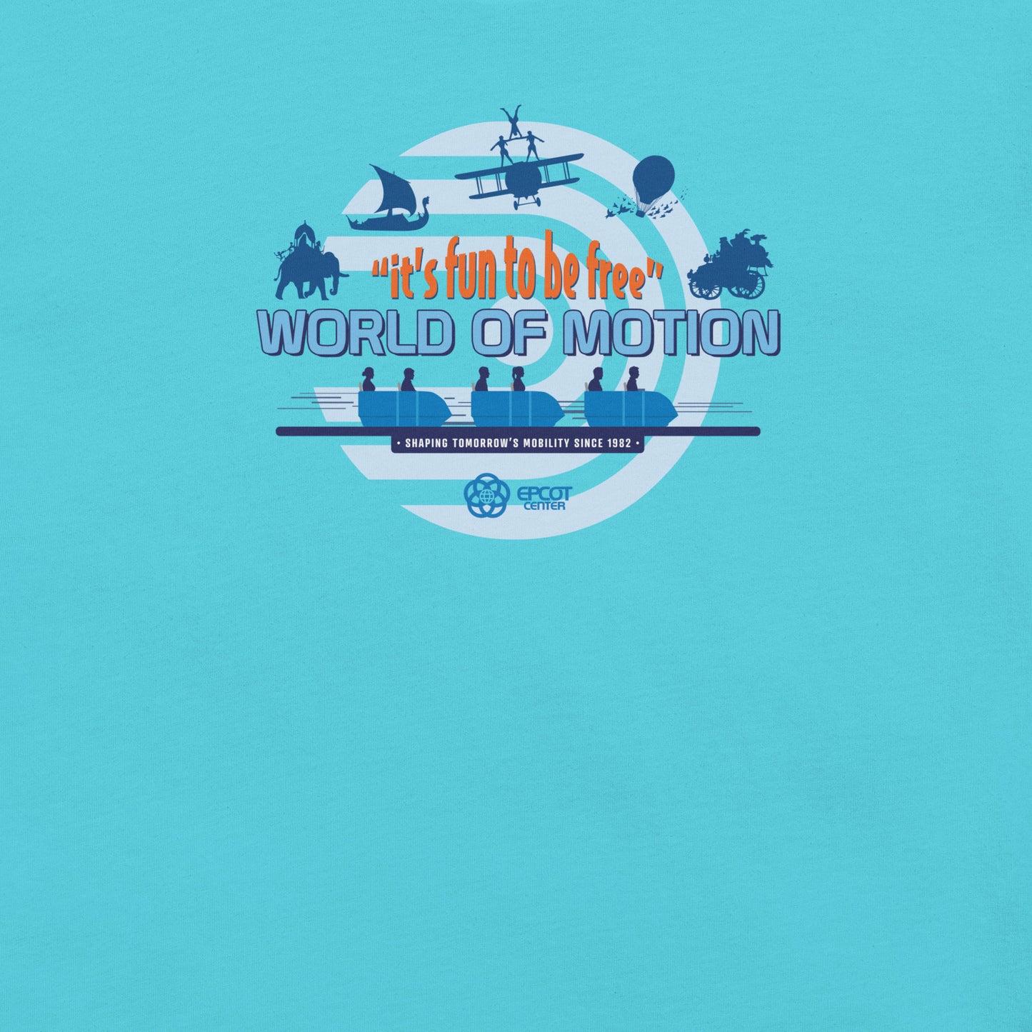 WORLD OF MOTION tomorrow's mobility T-Shirt