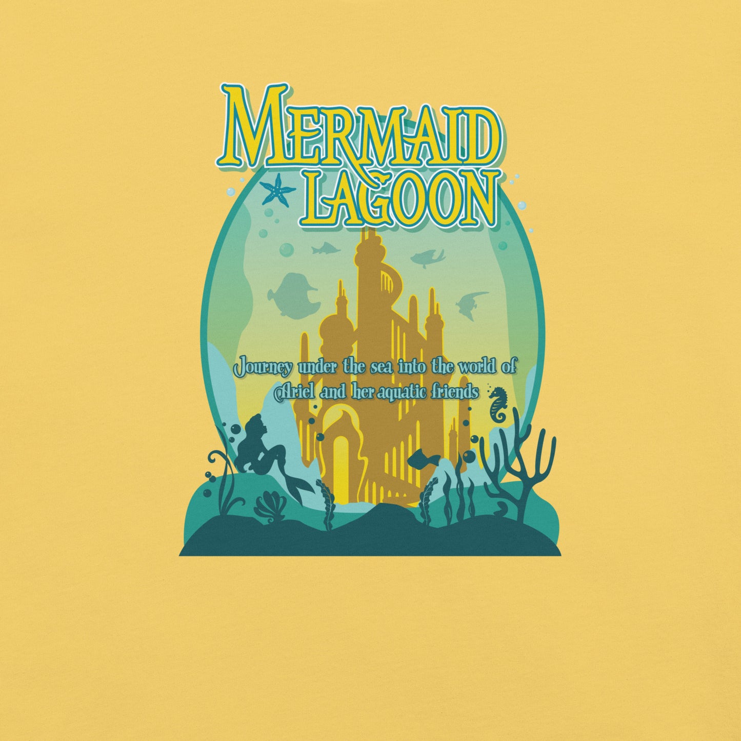 TDS MERMAID LAGOON port title T-Shirt