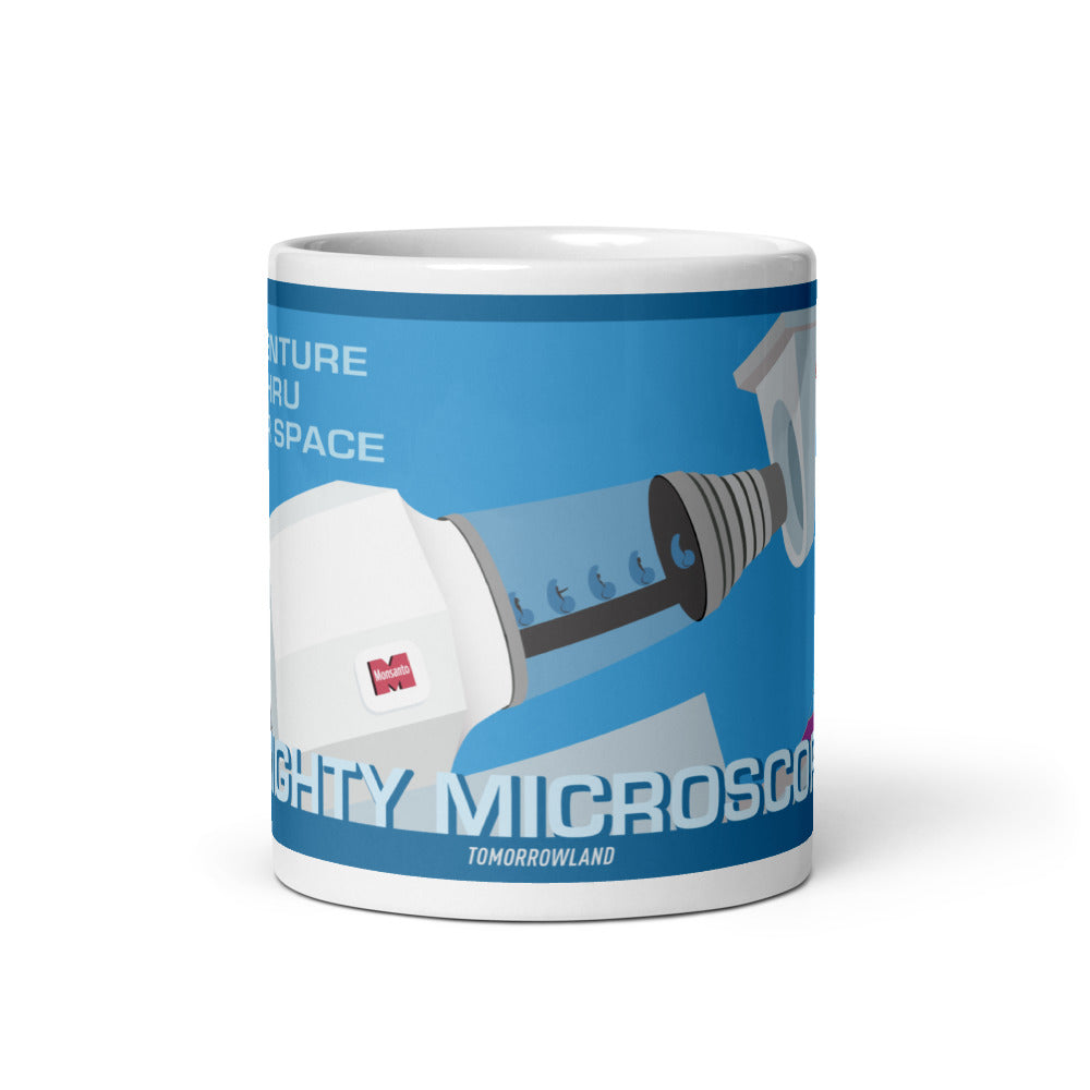 ADVENTURE THRU INNER SPACE mighty microscope Mugs (3 sizes)